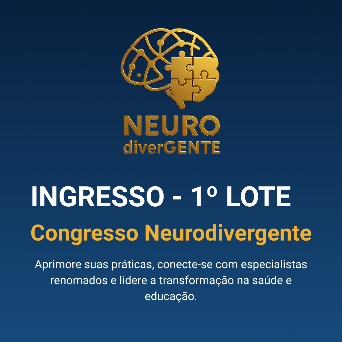 Ingresso 1º Lote