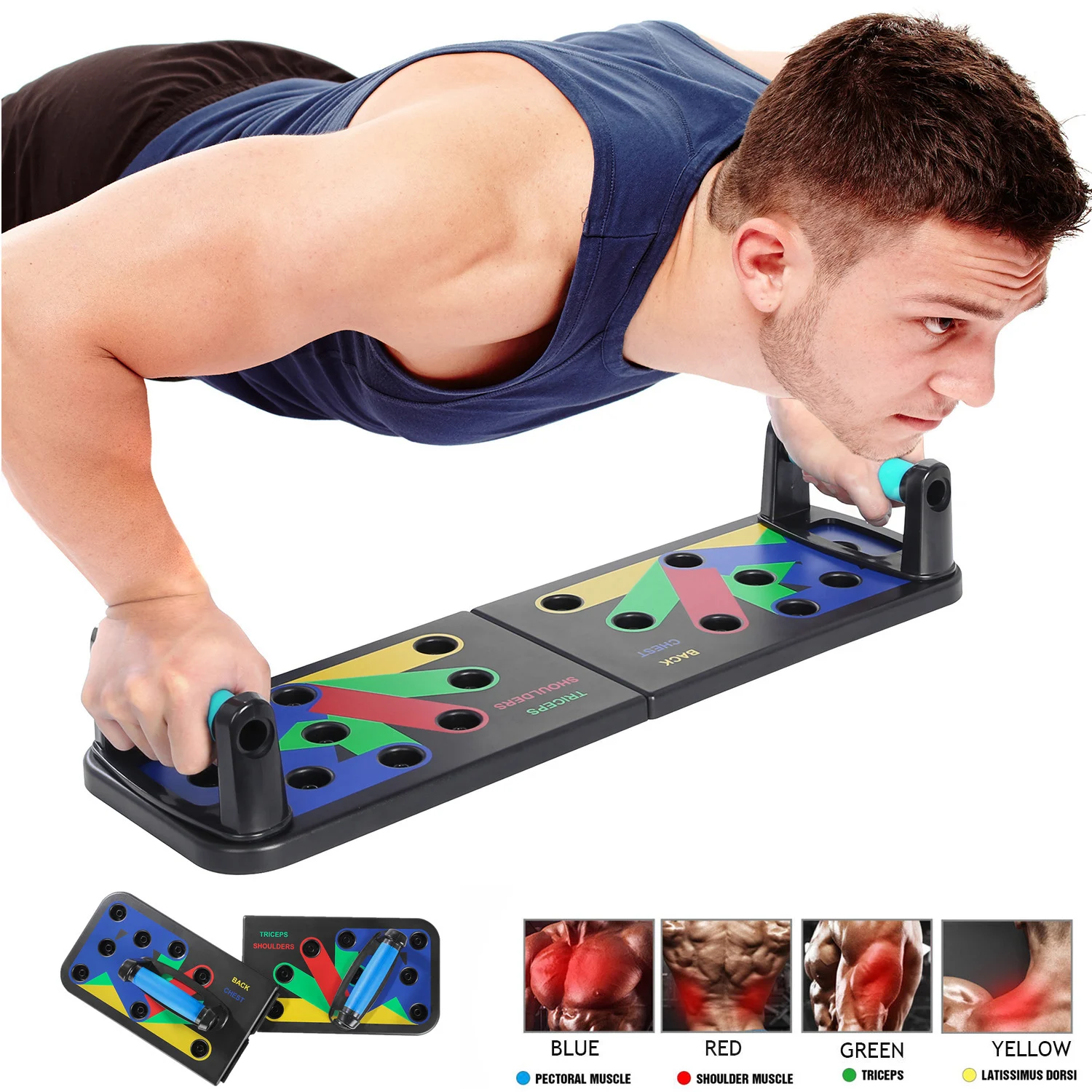 Tabla de flexiones multifuncional