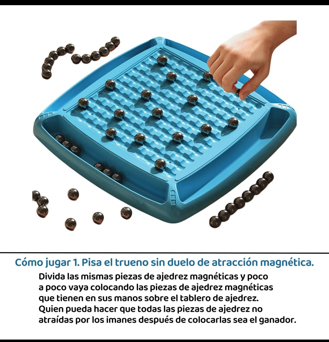 Juego de mesa batalla magnético