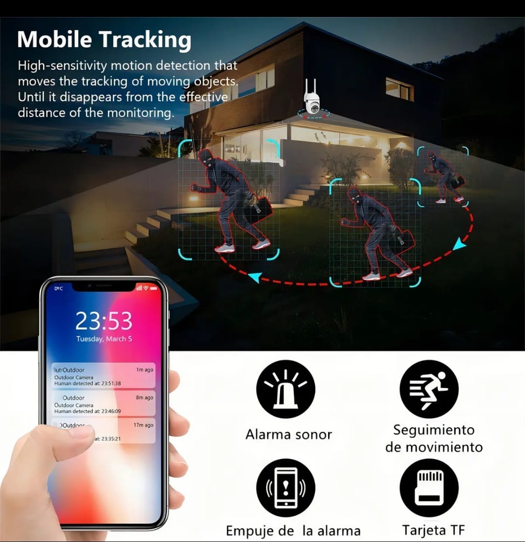 Cámara de seguridad 2 pz