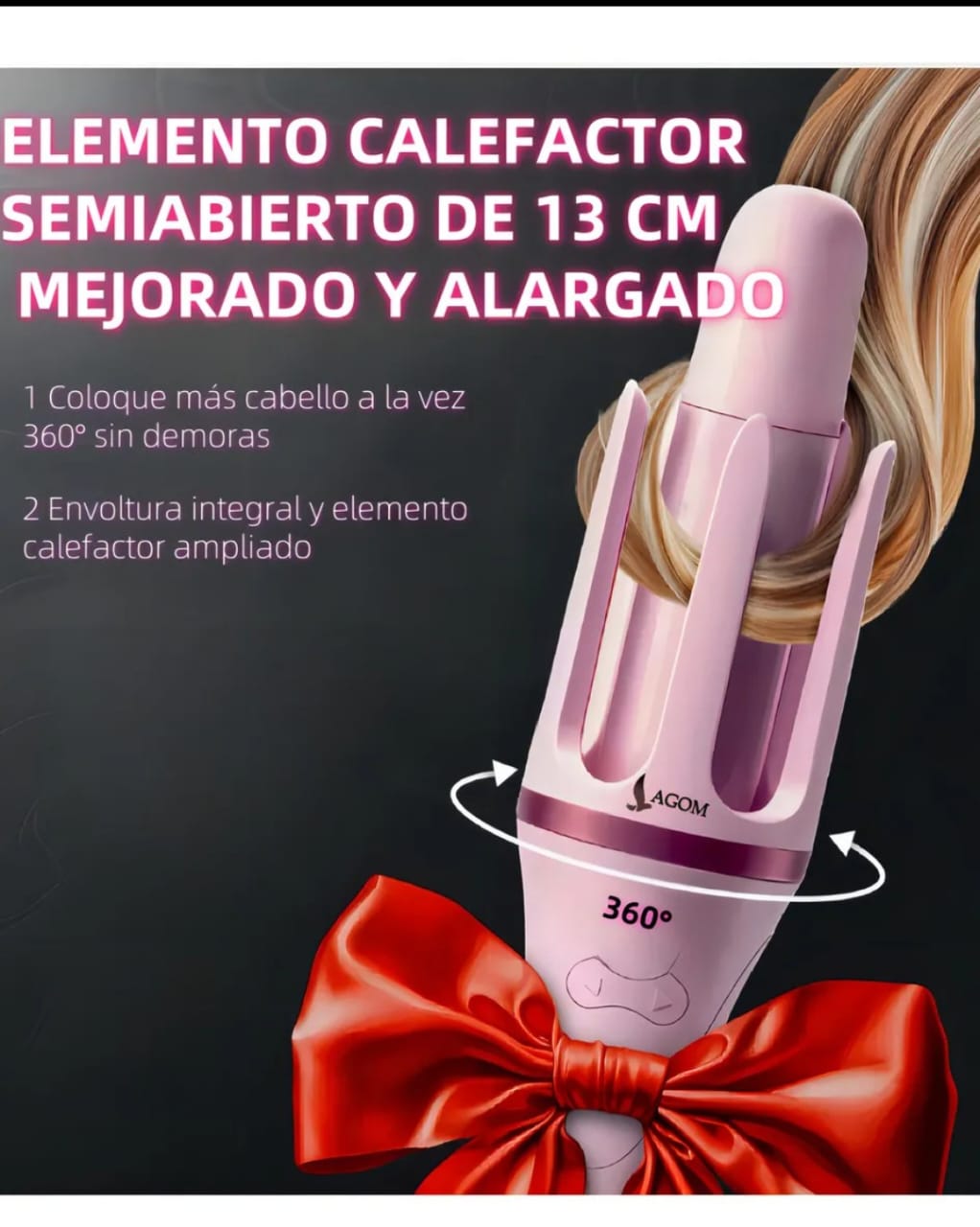 Rizador de cabello automático
