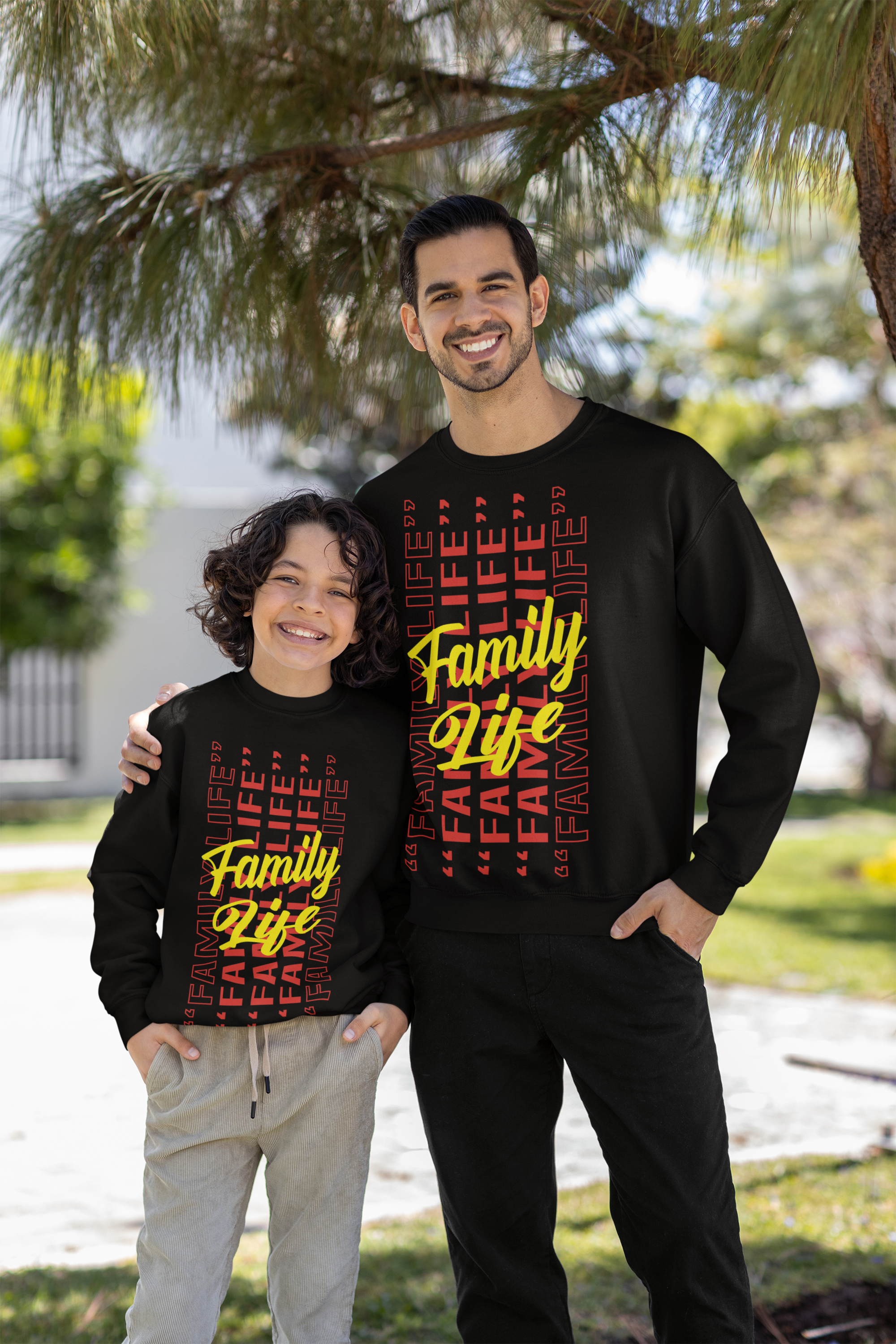 Family Life Sweatshirt Set