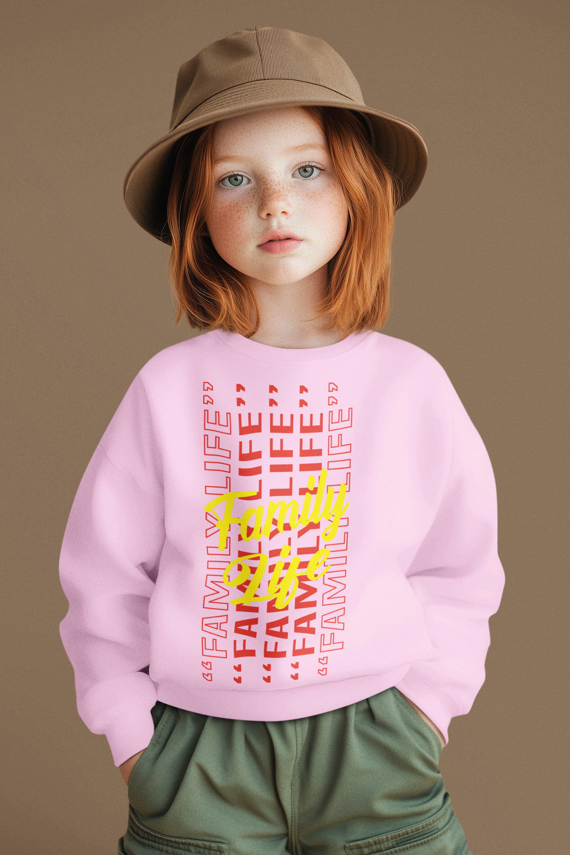 Family Life Graphic Sweatshirt
