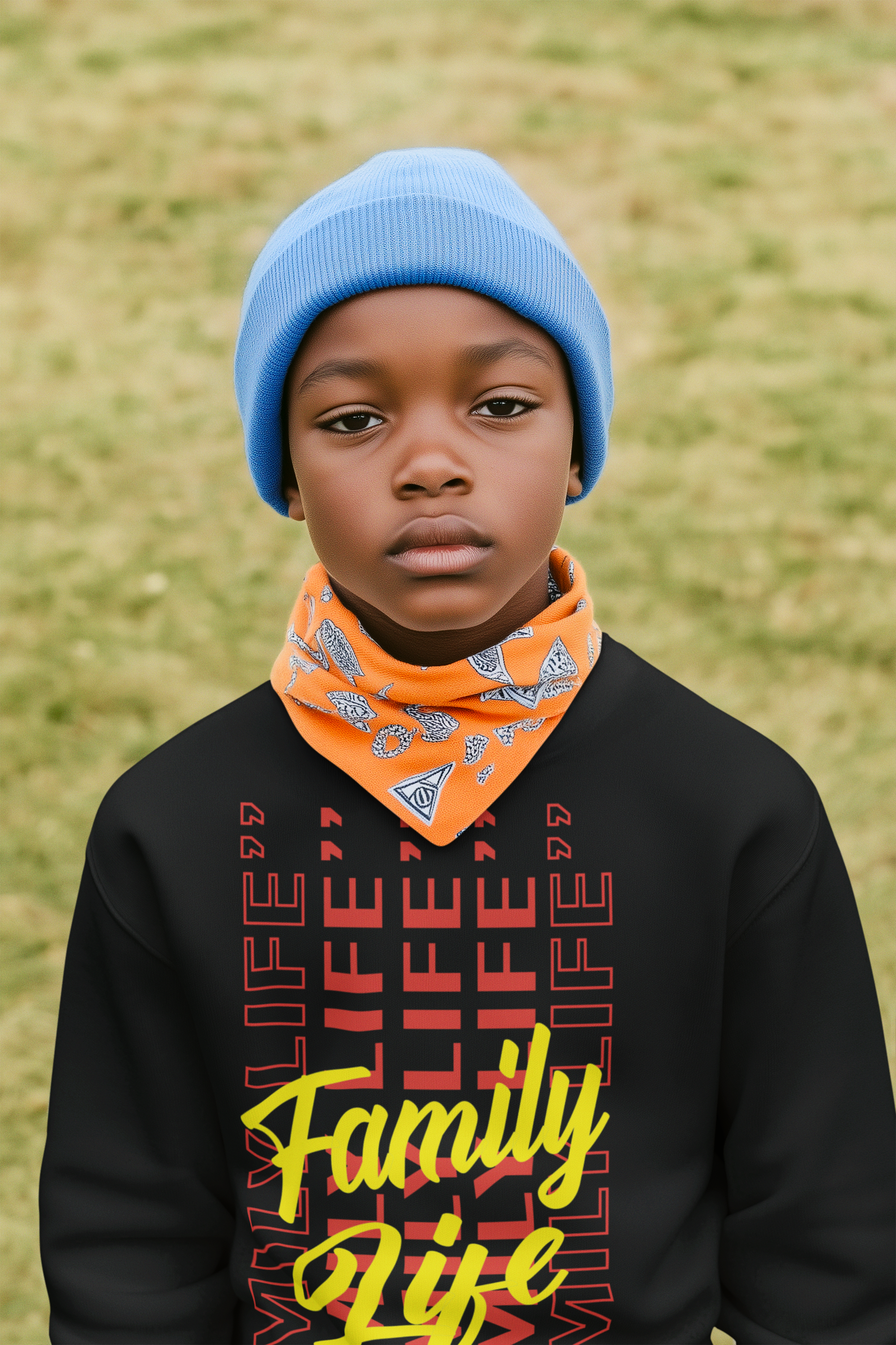 Family Life Graphic Sweatshirt