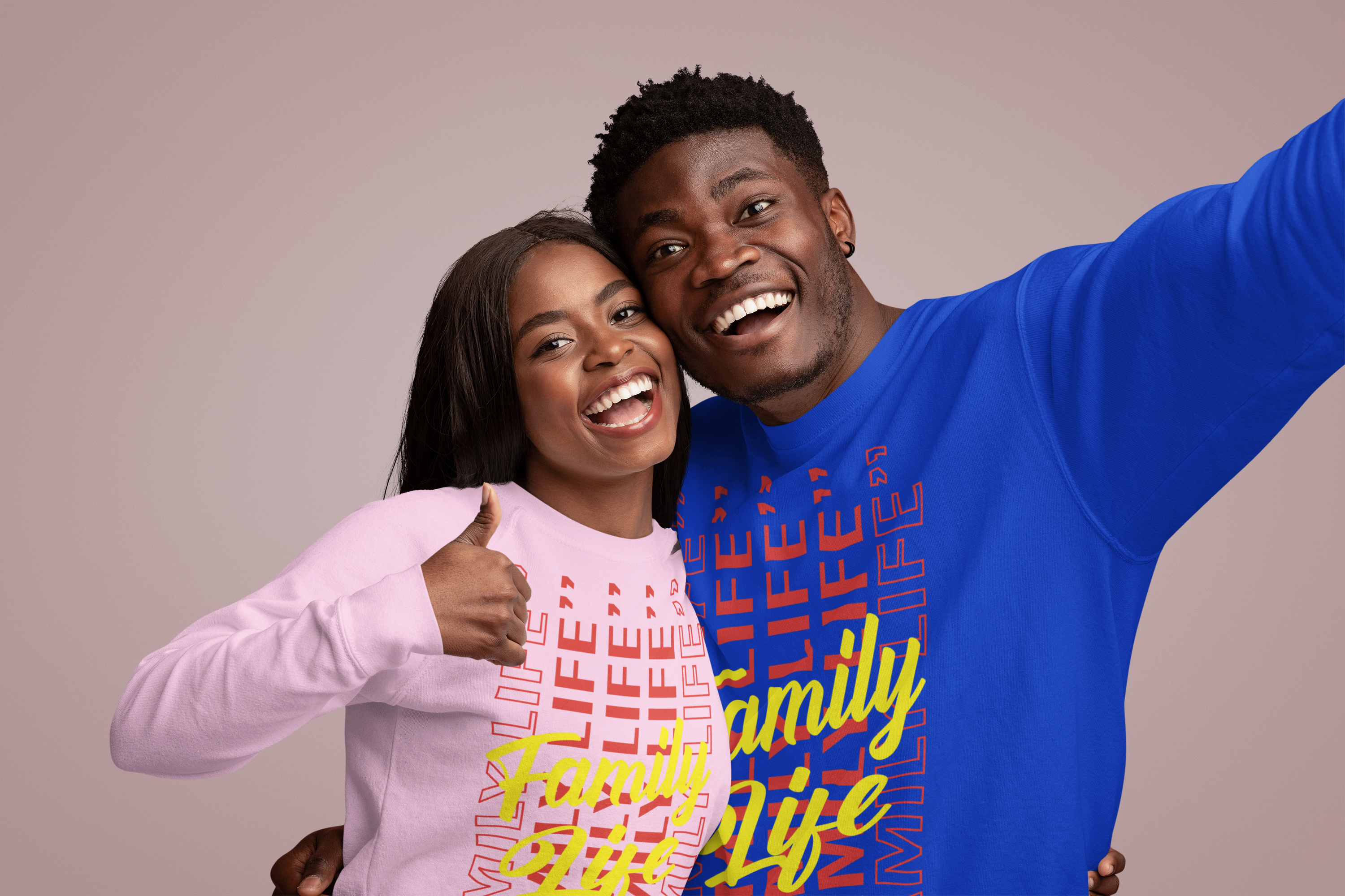 Family Life Sweatshirt Set