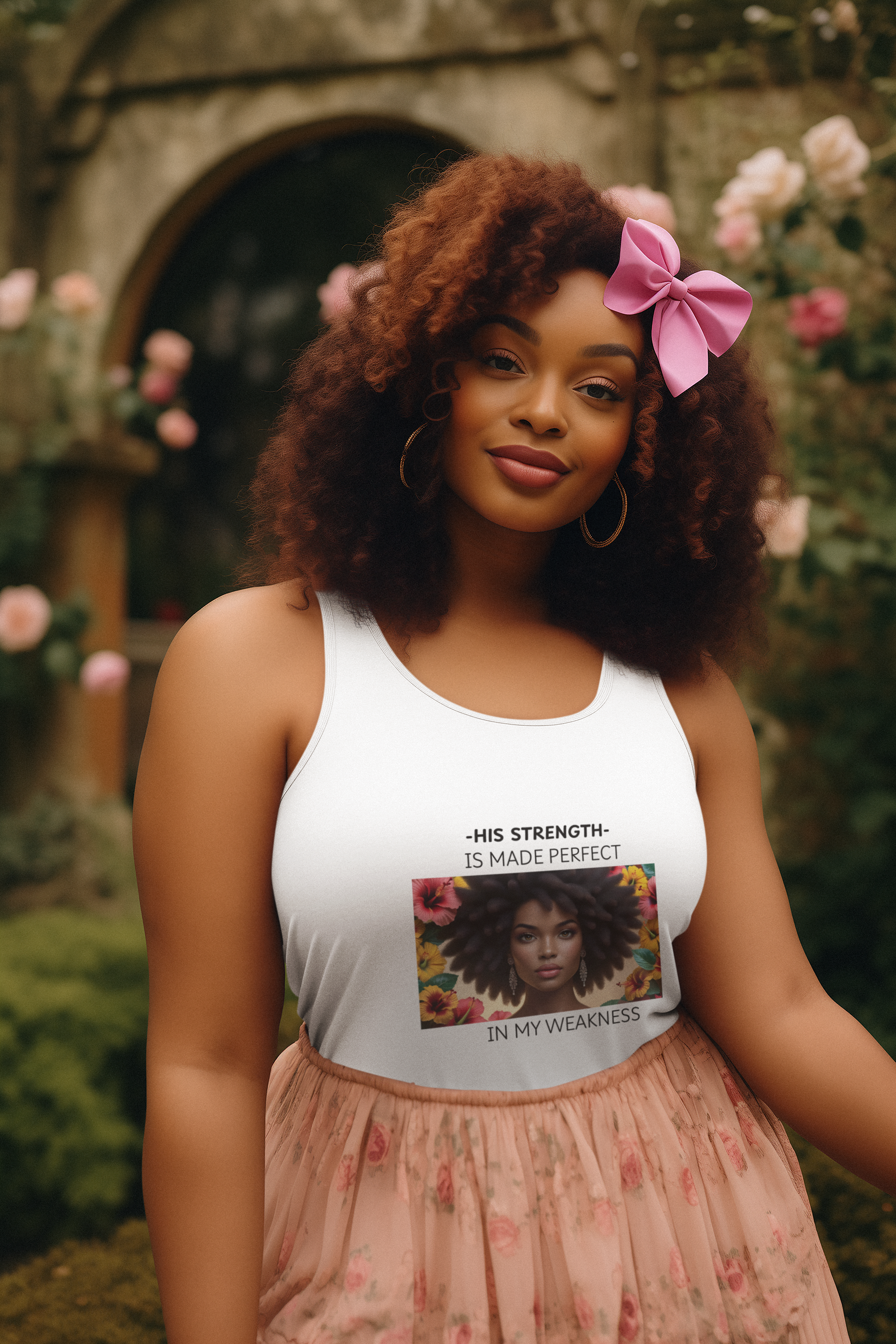 Inspirational Graphic Tank Top