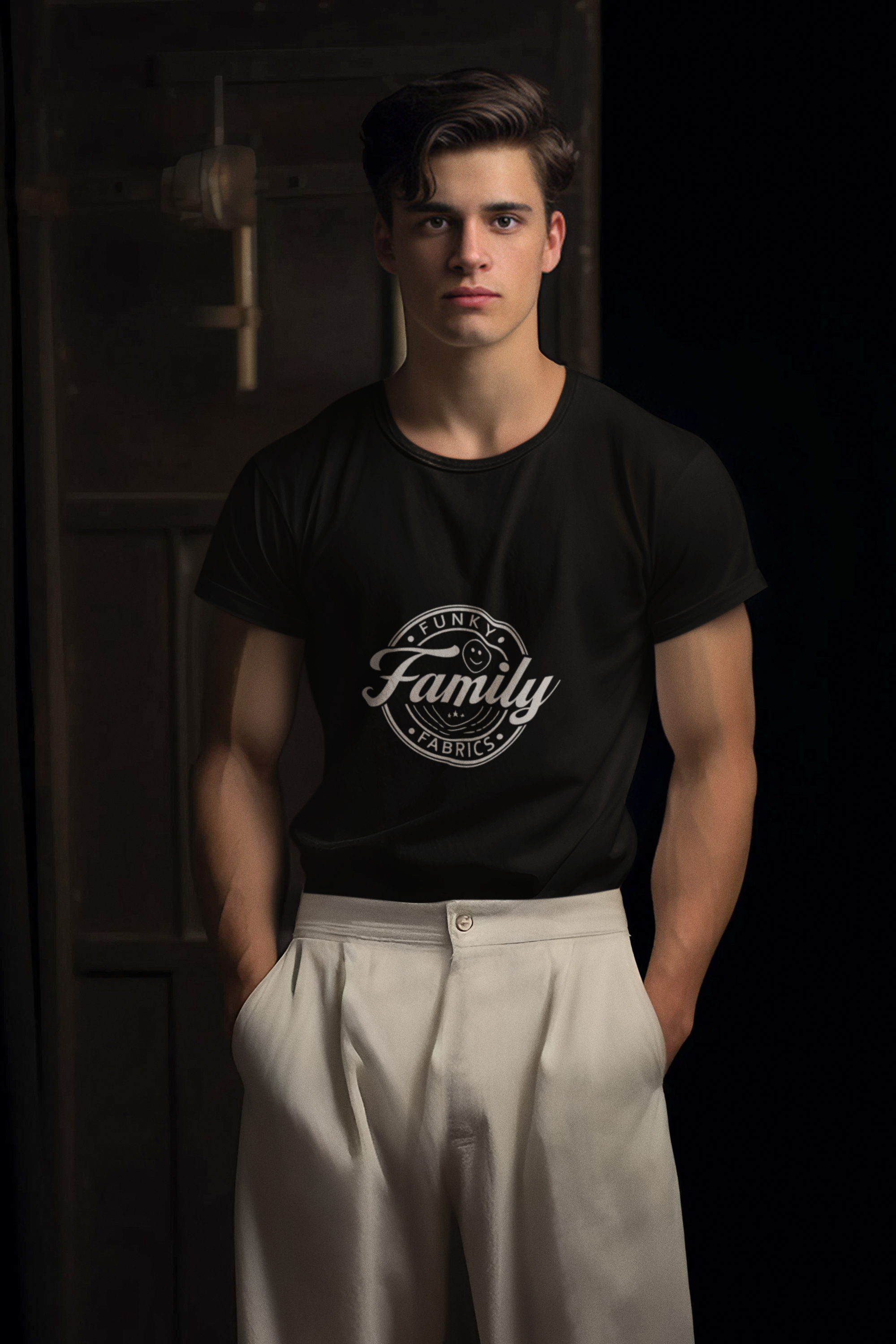 Funky Family Blue T-Shirt