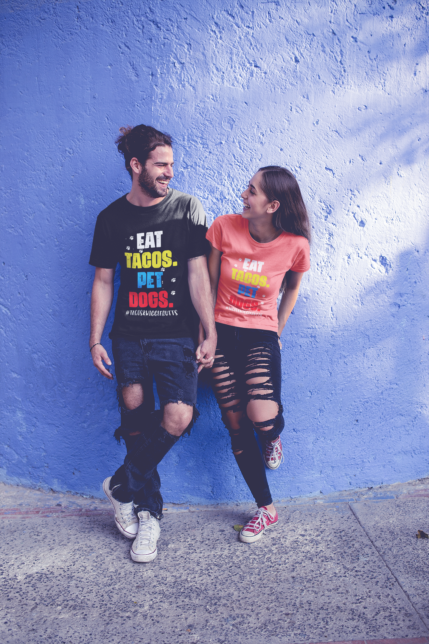 Eat Tacos Pet Dogs T-Shirts