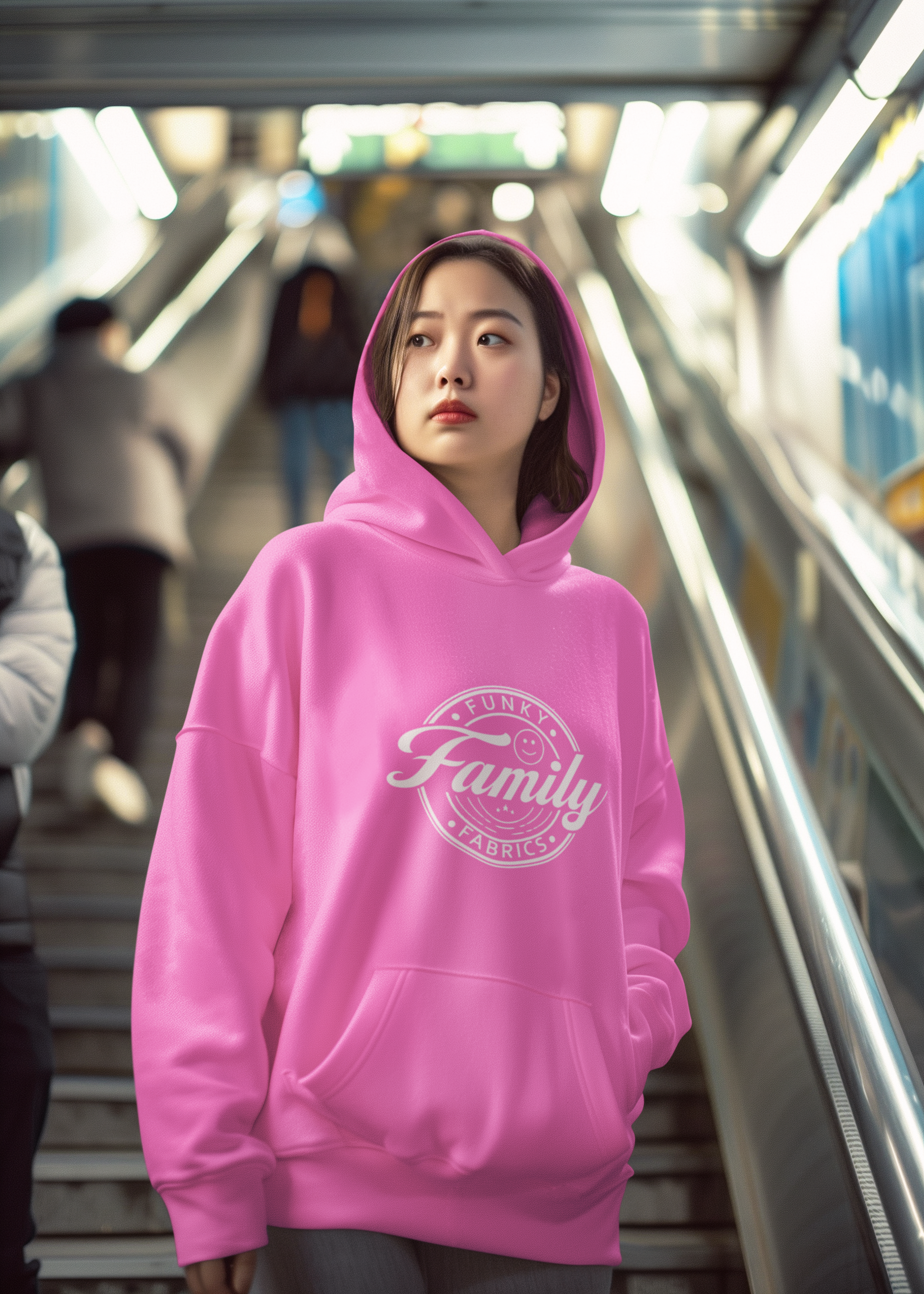 Funky Family Fabrics Hoodie