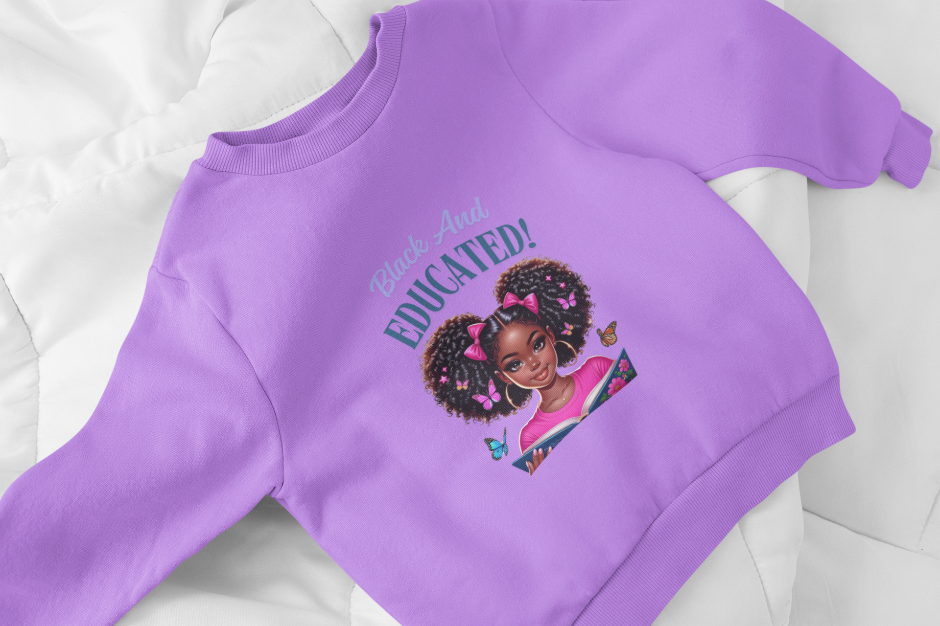 Black And Educated! Sweatshirt