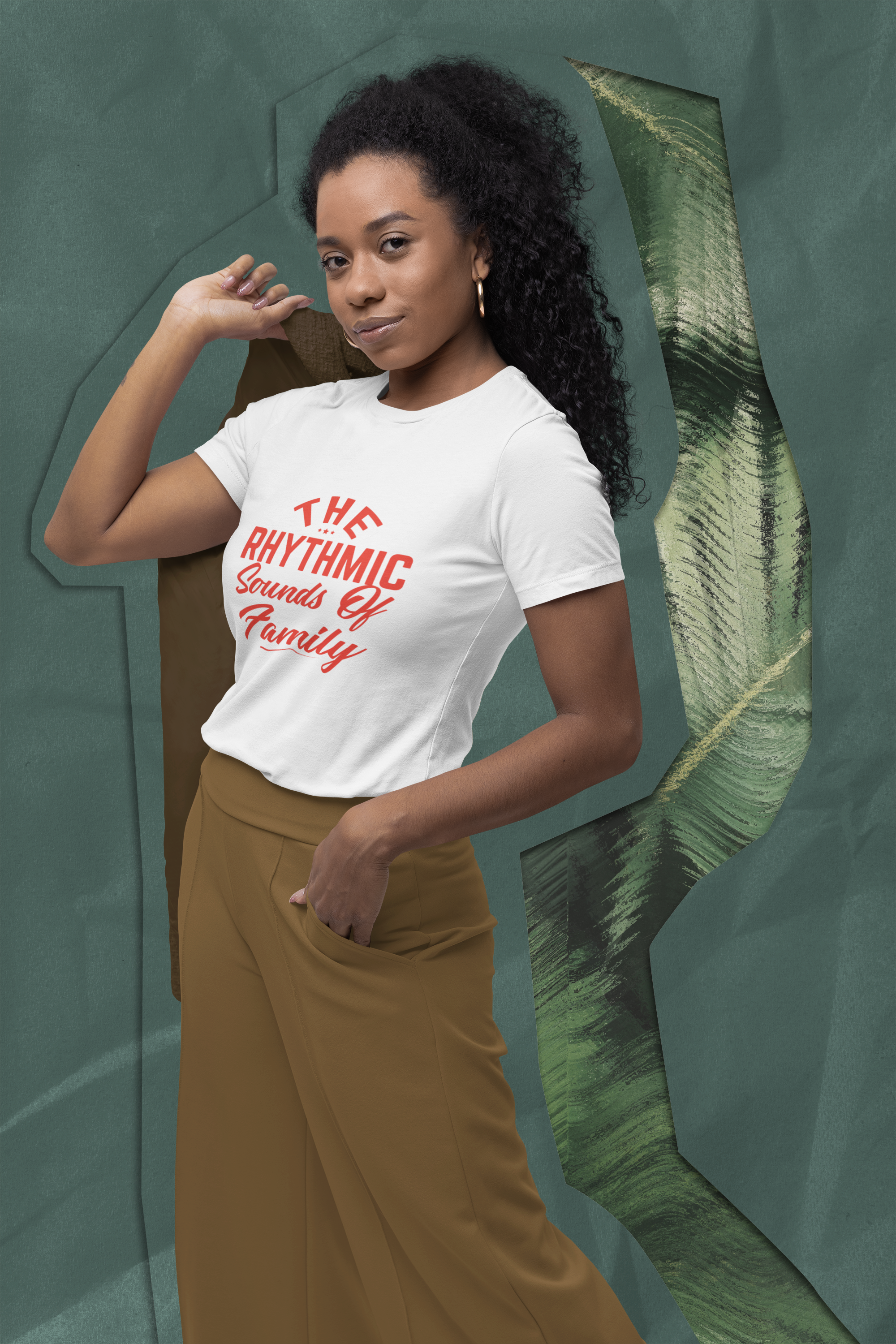 Brown Graphic T-Shirt