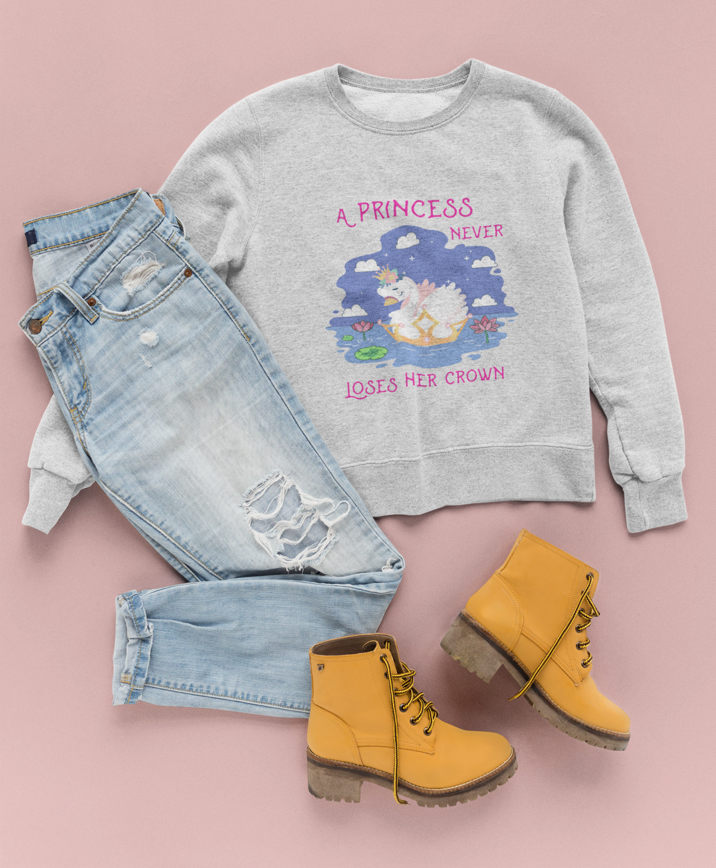 Purple Princess Sweatshirt