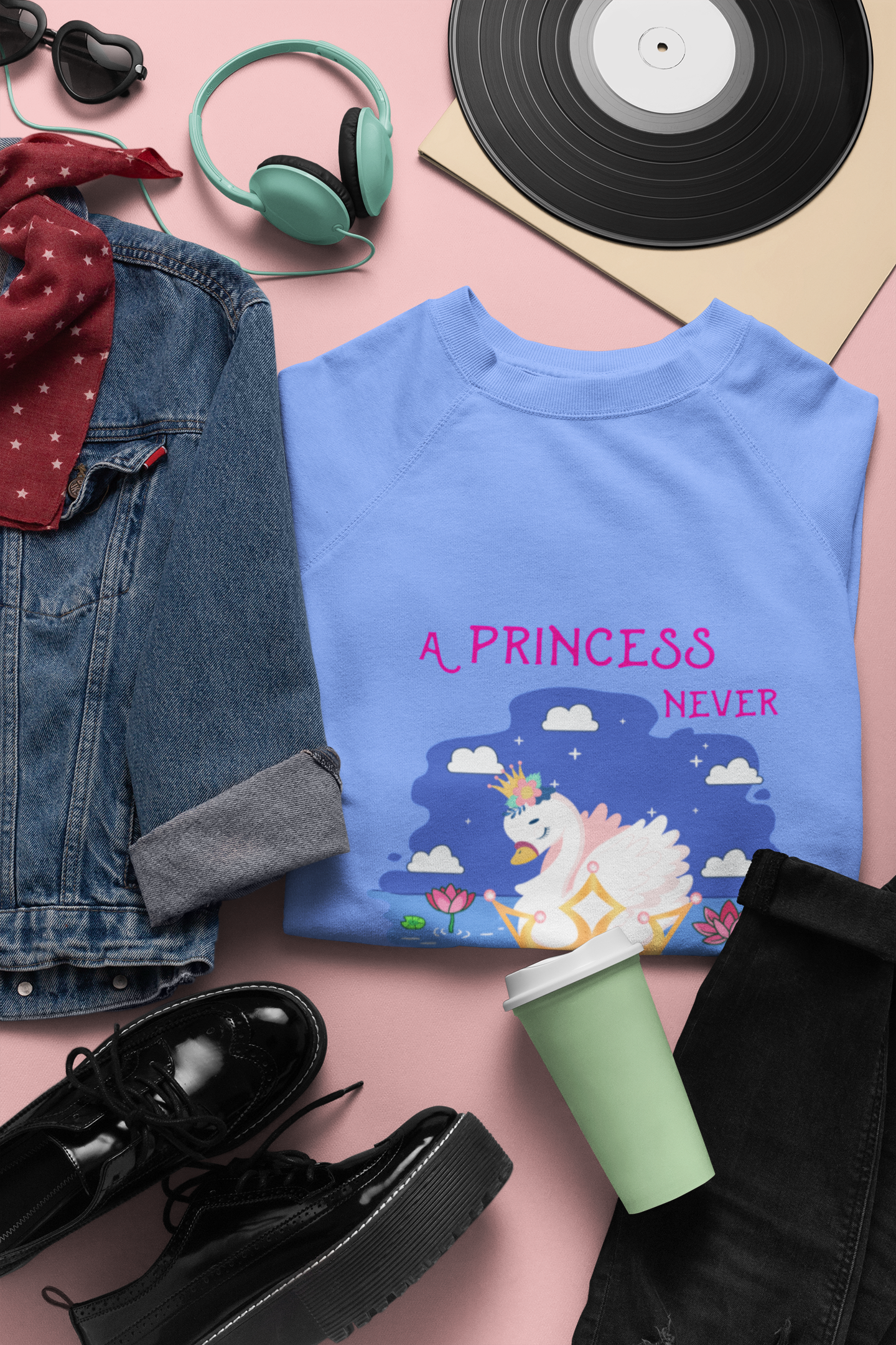 Purple Princess Sweatshirt