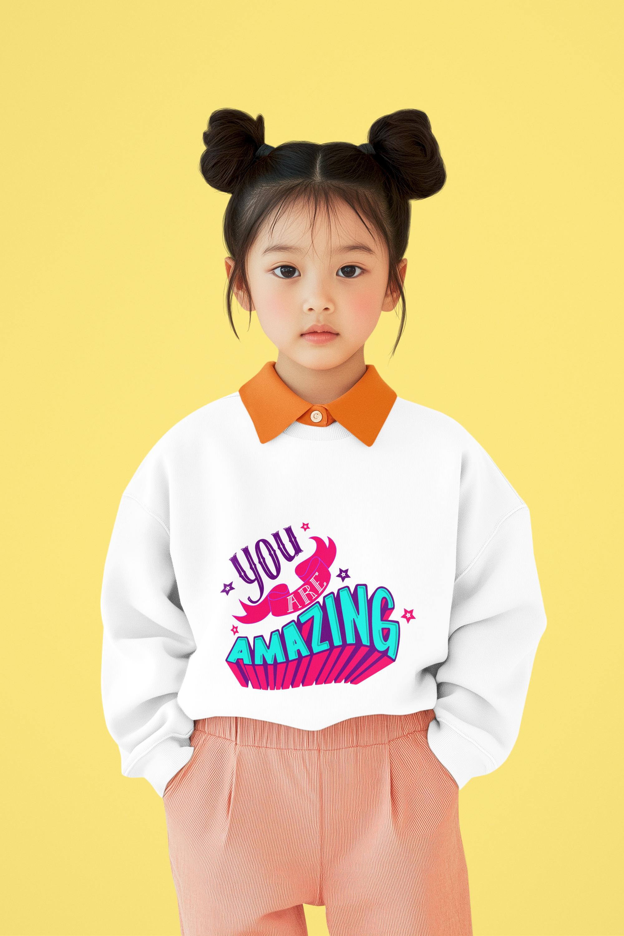 You Are Amazing Kids' Sweatshirt