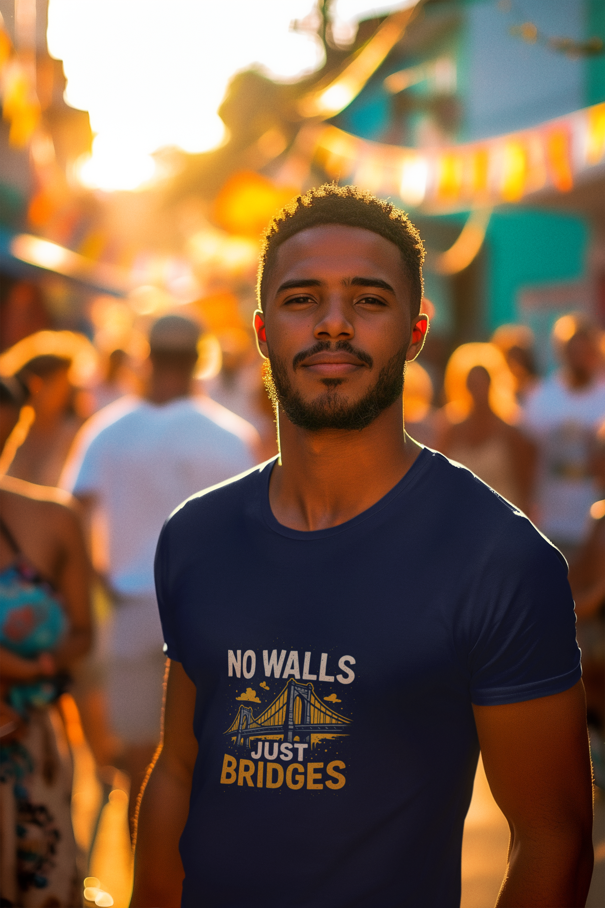 No Walls Just Bridges T-shirt