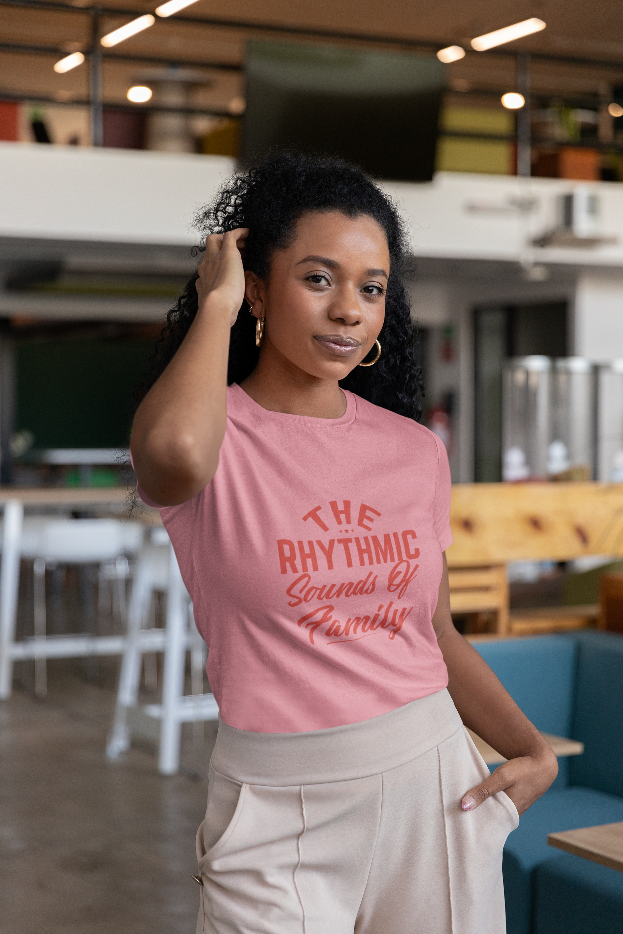 Brown Graphic T-Shirt