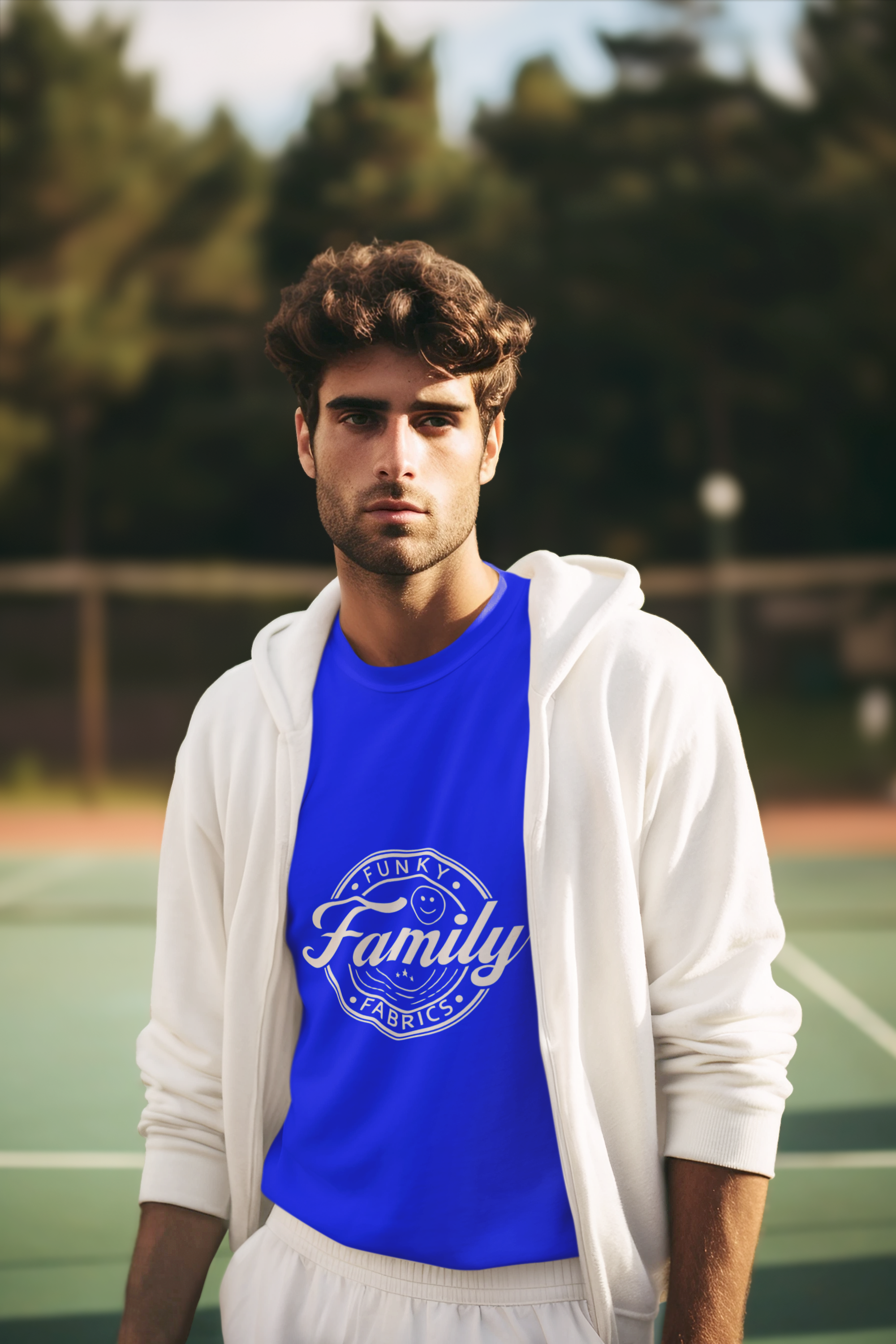 Funky Family Blue T-Shirt