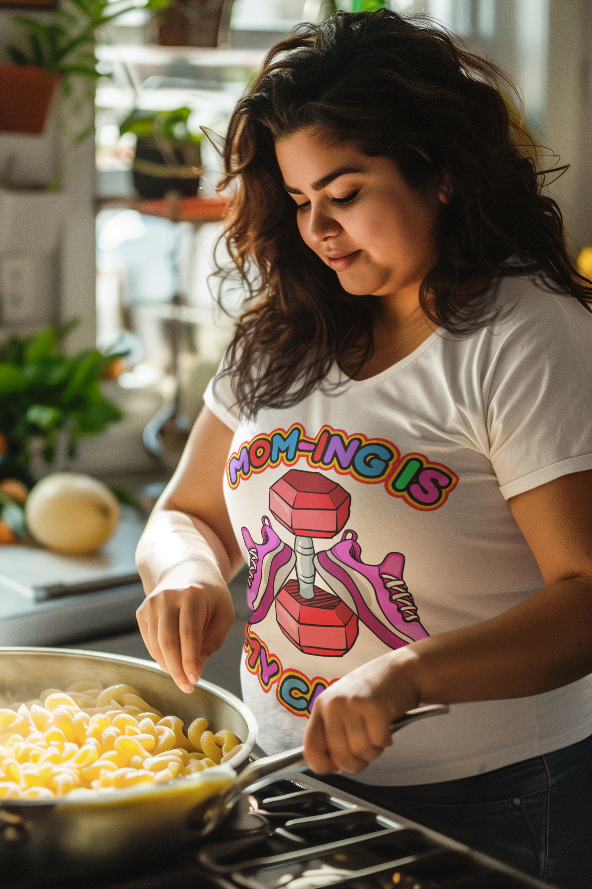 Mom-ing Is My Cardio T-shirt