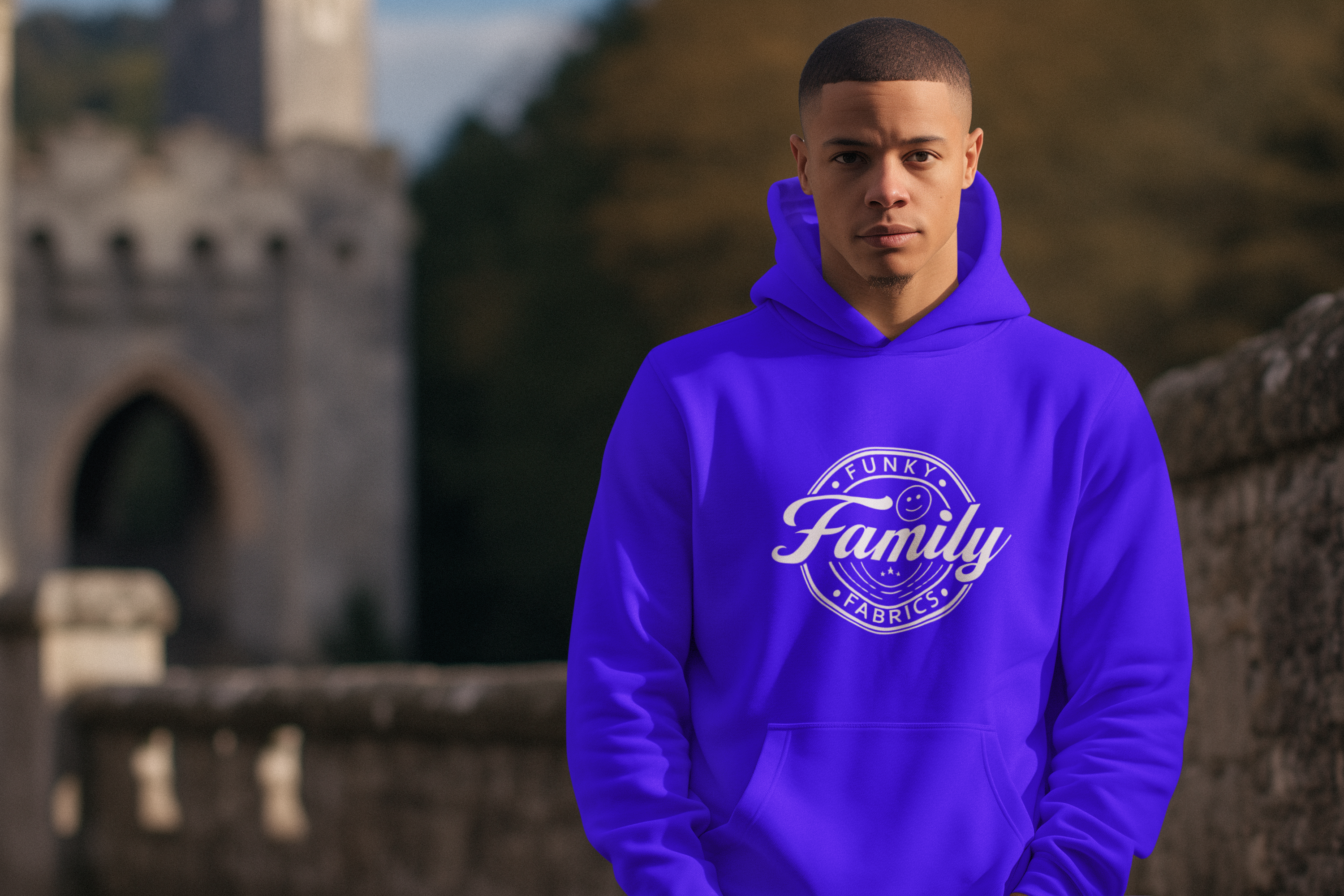 Funky Family Fabrics Hoodie