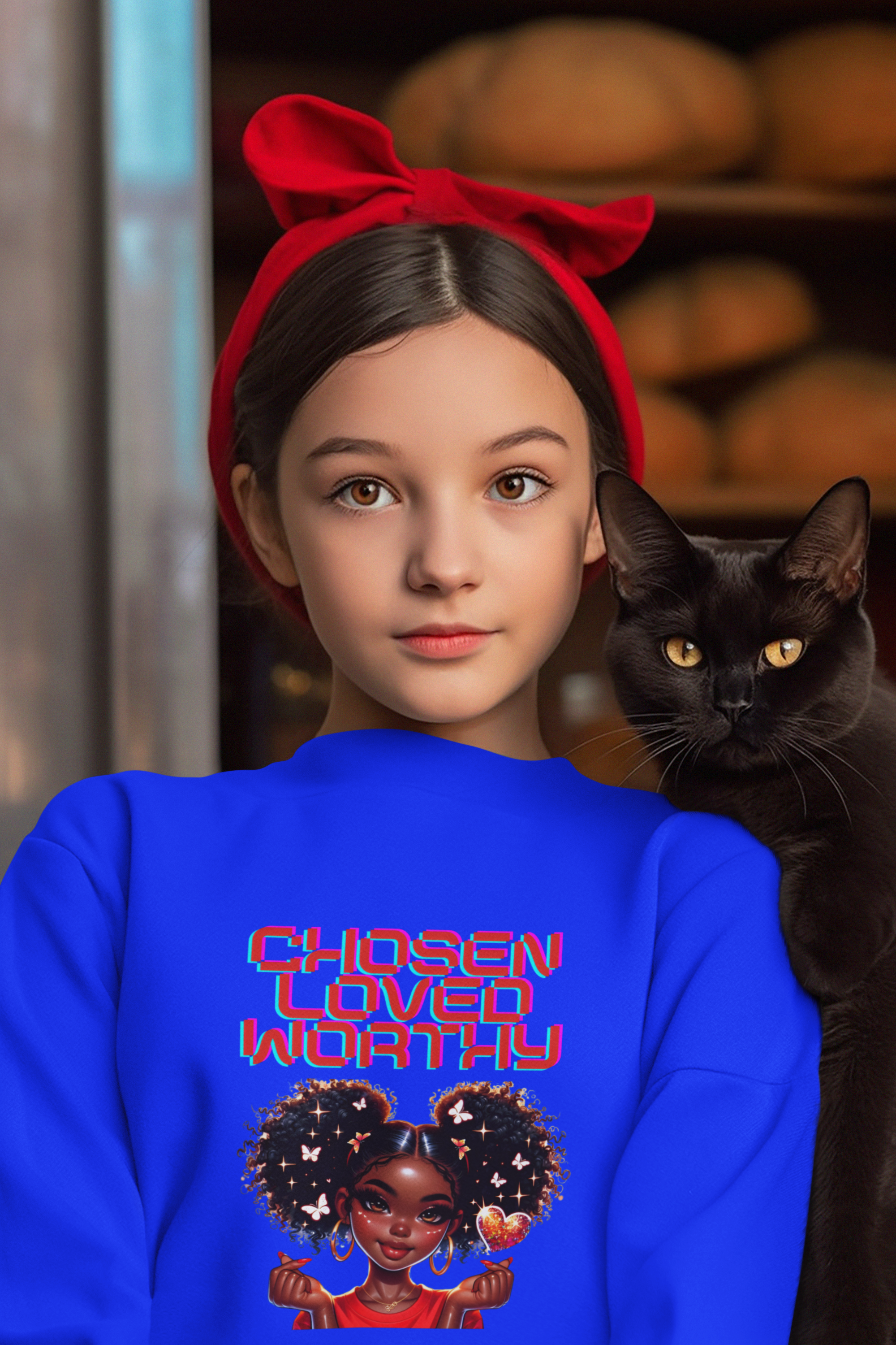 Chosen Loved Worthy Sweatshirt