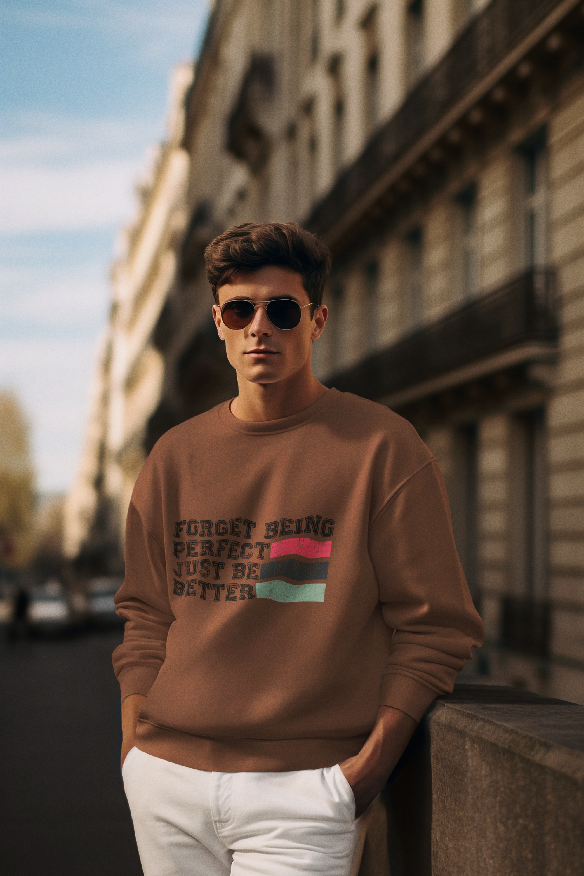 Inspirational Pink Sweatshirt
