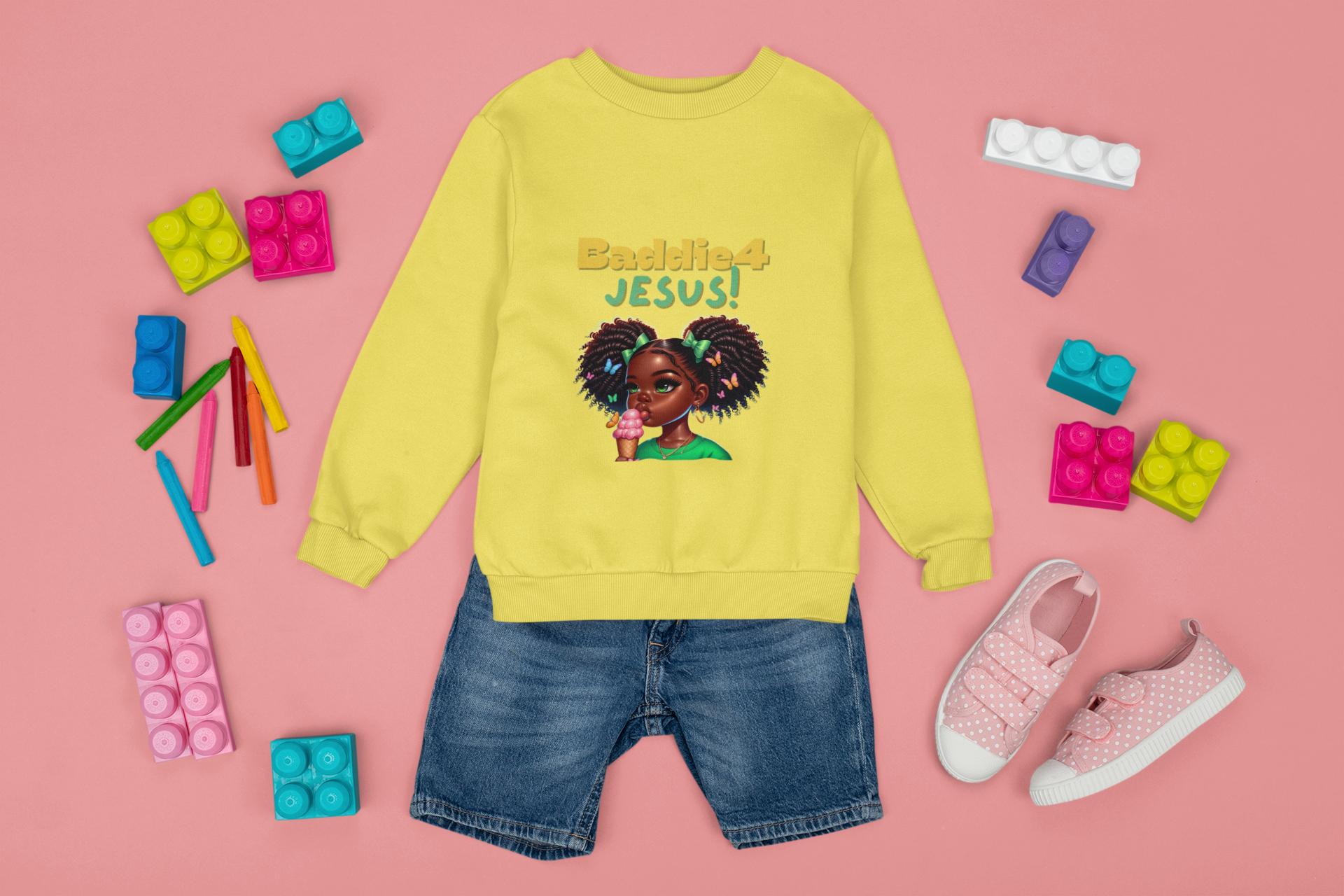 Baddie4Jesus! Sweat Shirt