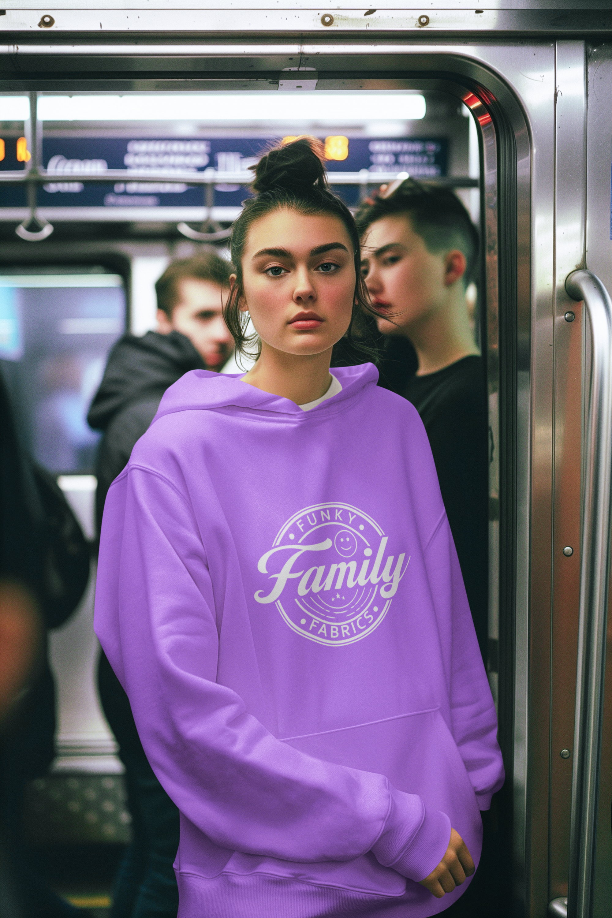 Funky Family Fabrics Hoodie