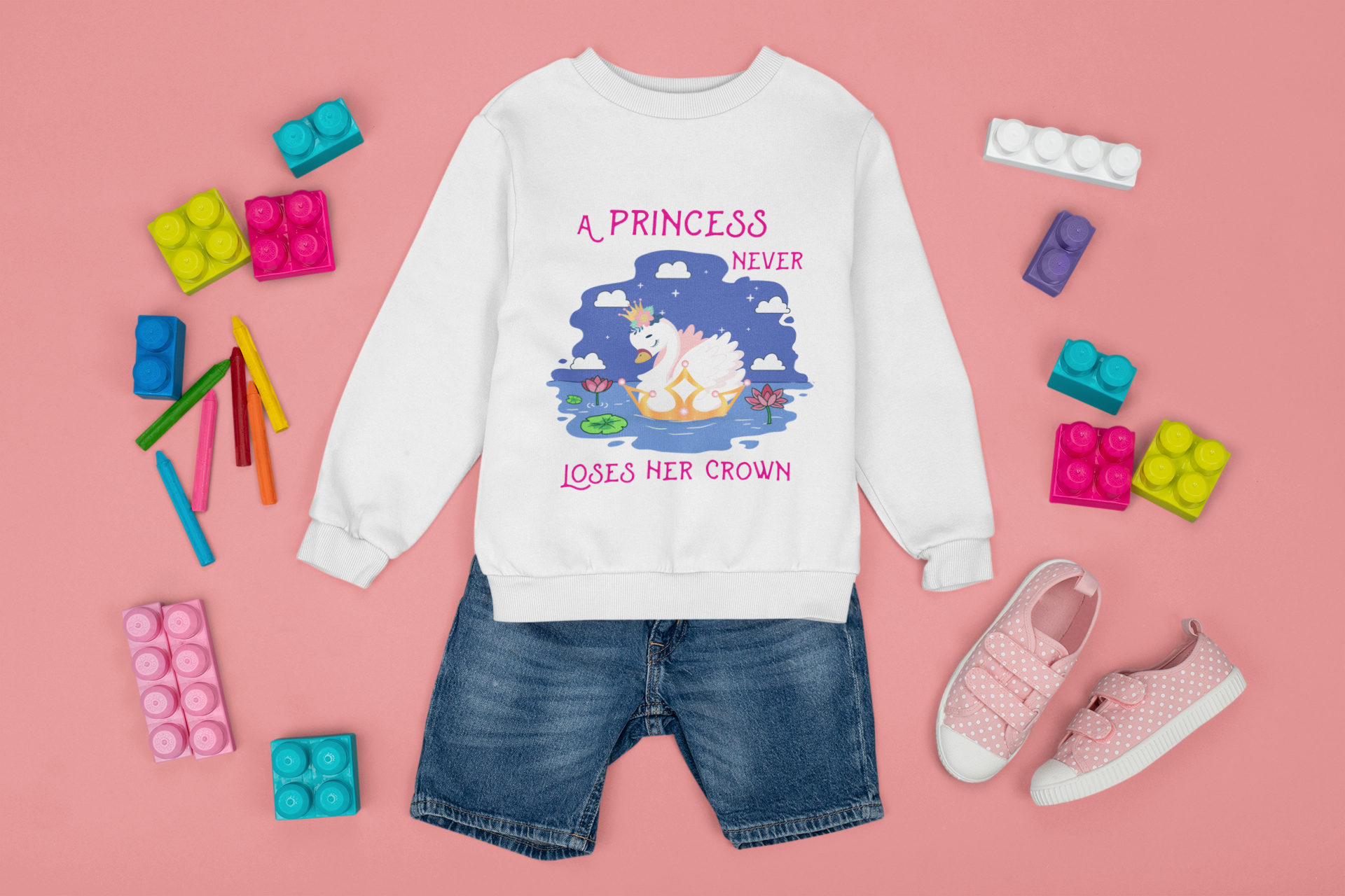 Purple Princess Sweatshirt