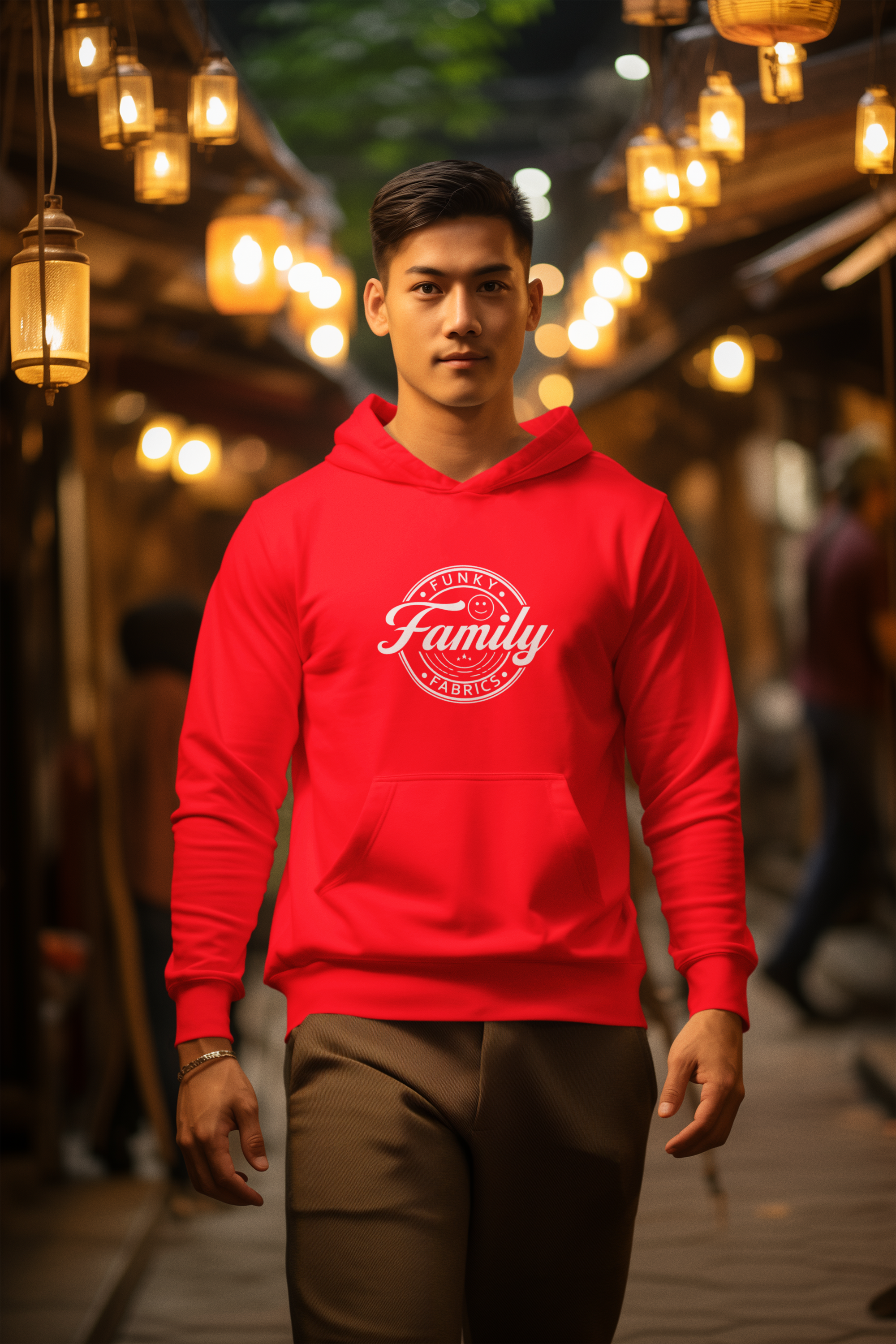 Funky Family Fabrics Hoodie