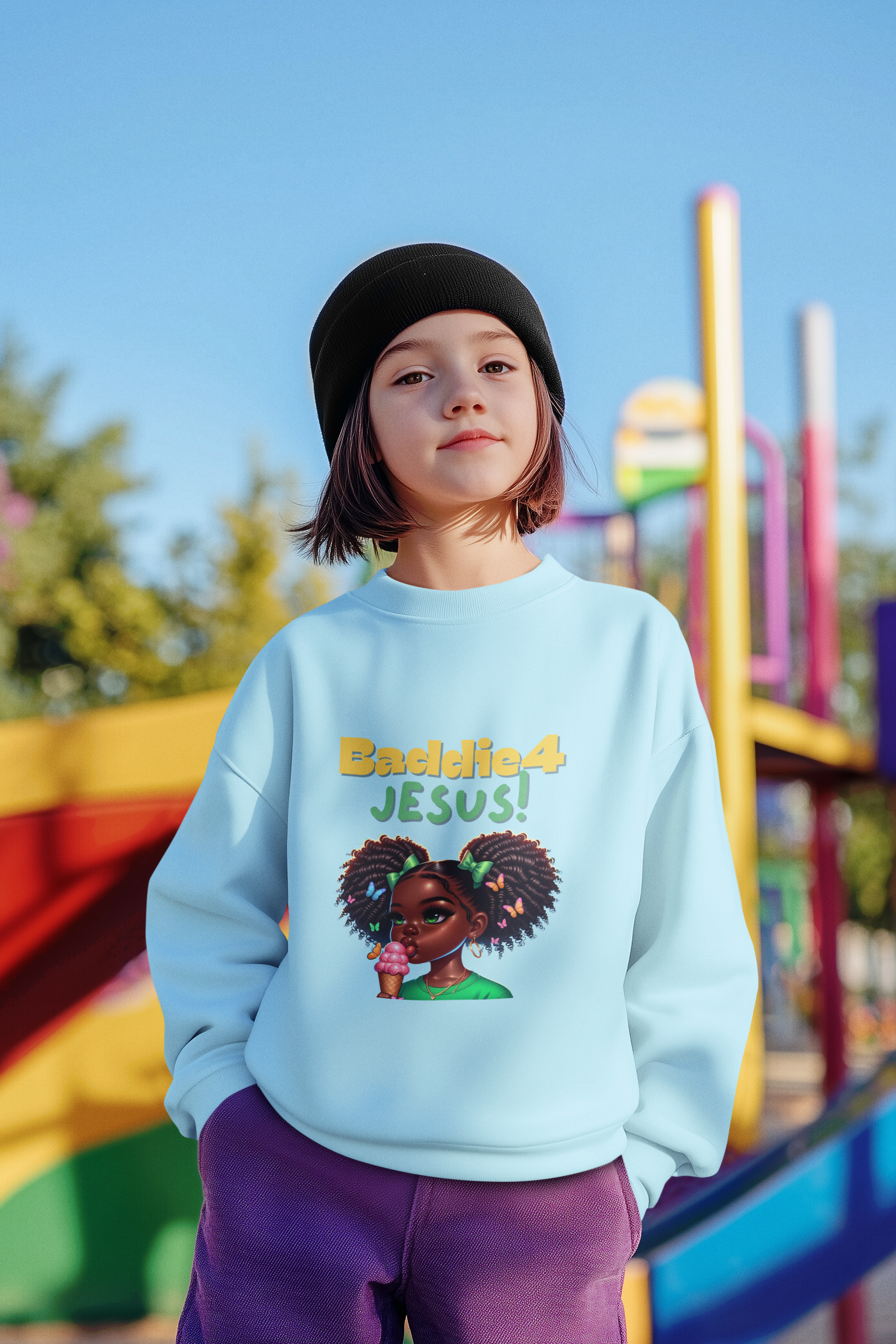 Baddie4Jesus! Sweat Shirt