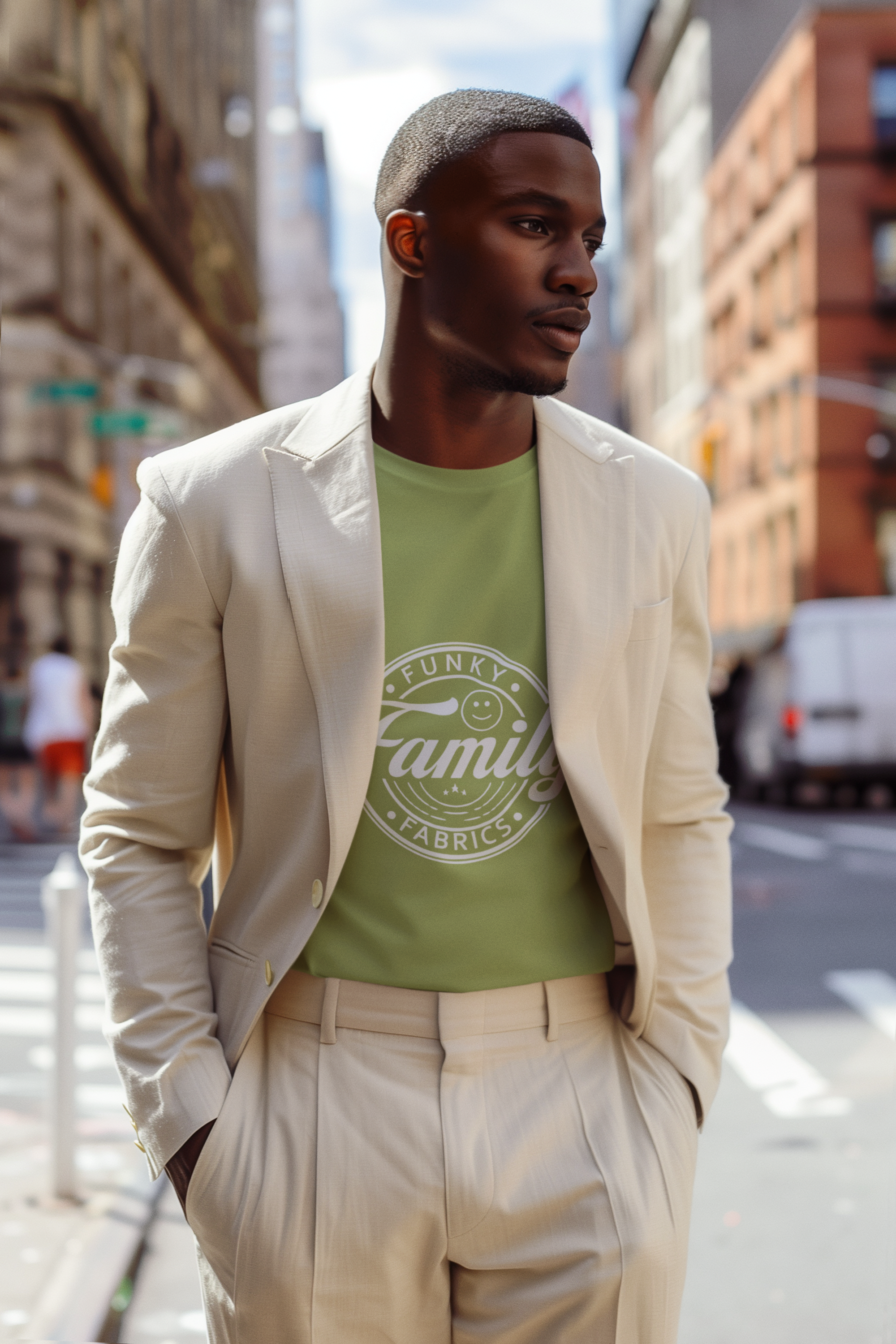 Funky Family Blue T-Shirt