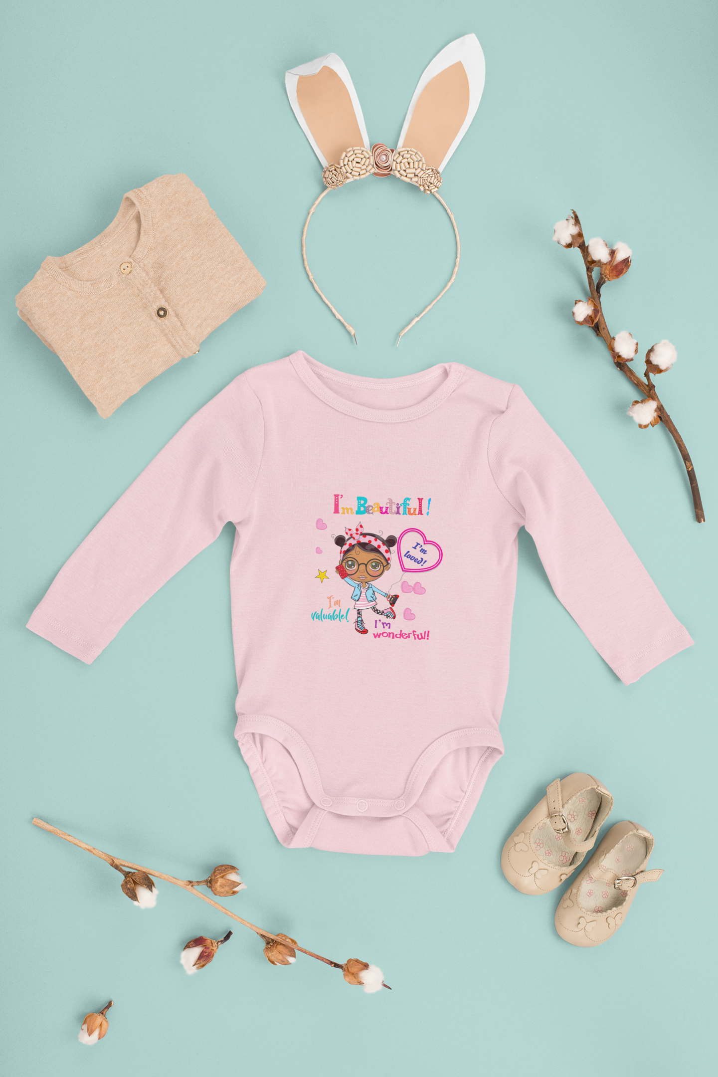 Pink Baby Bodysuit