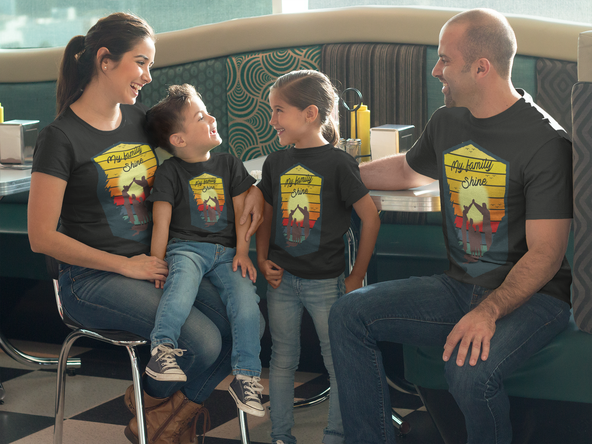 Matching Family T-shirt Set