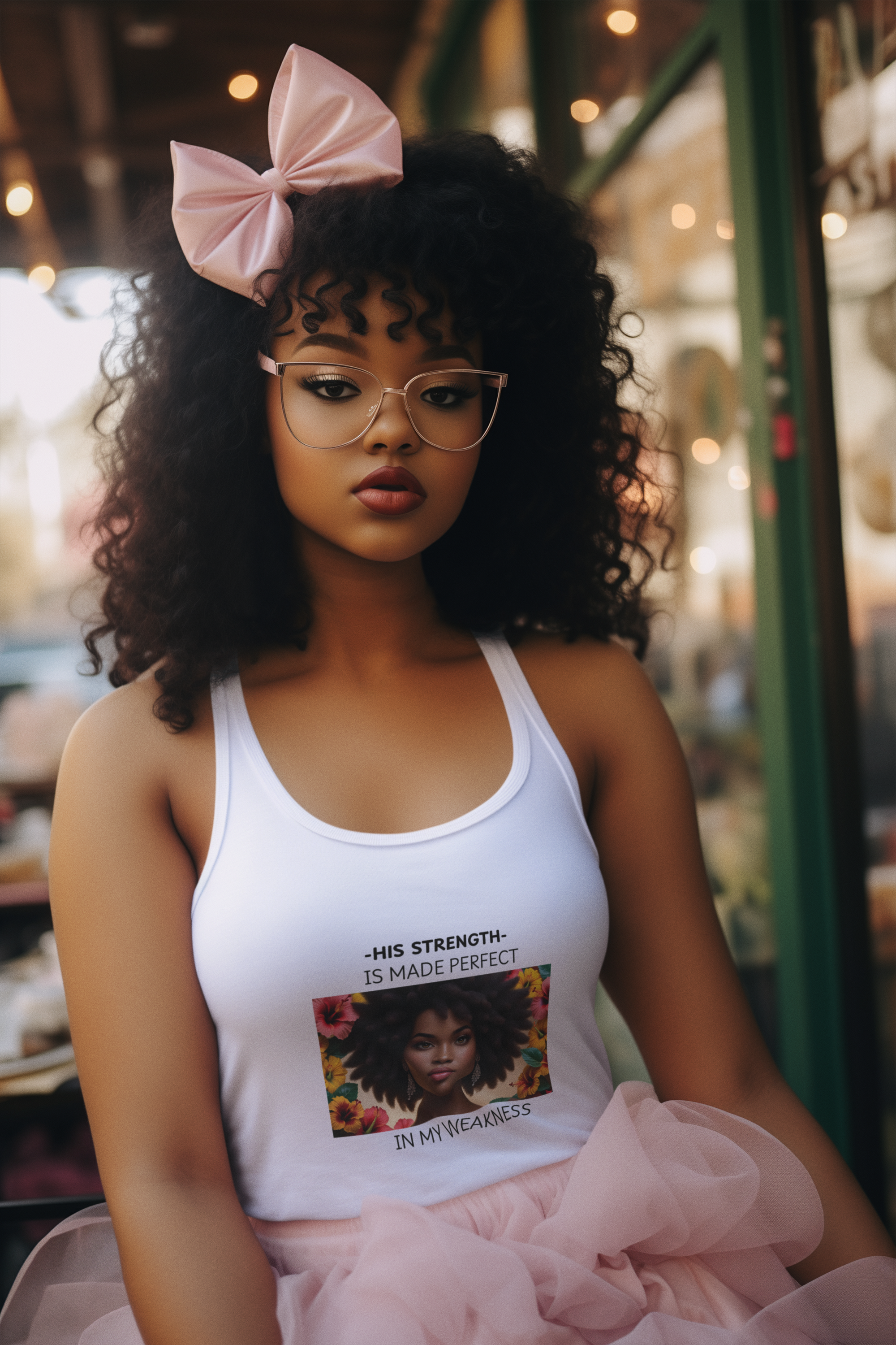 Inspirational Graphic Tank Top