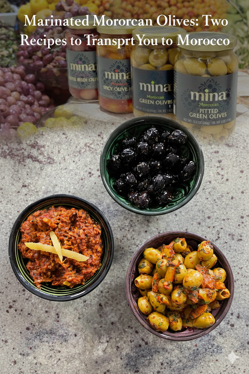 Marinated Moroccan Olives