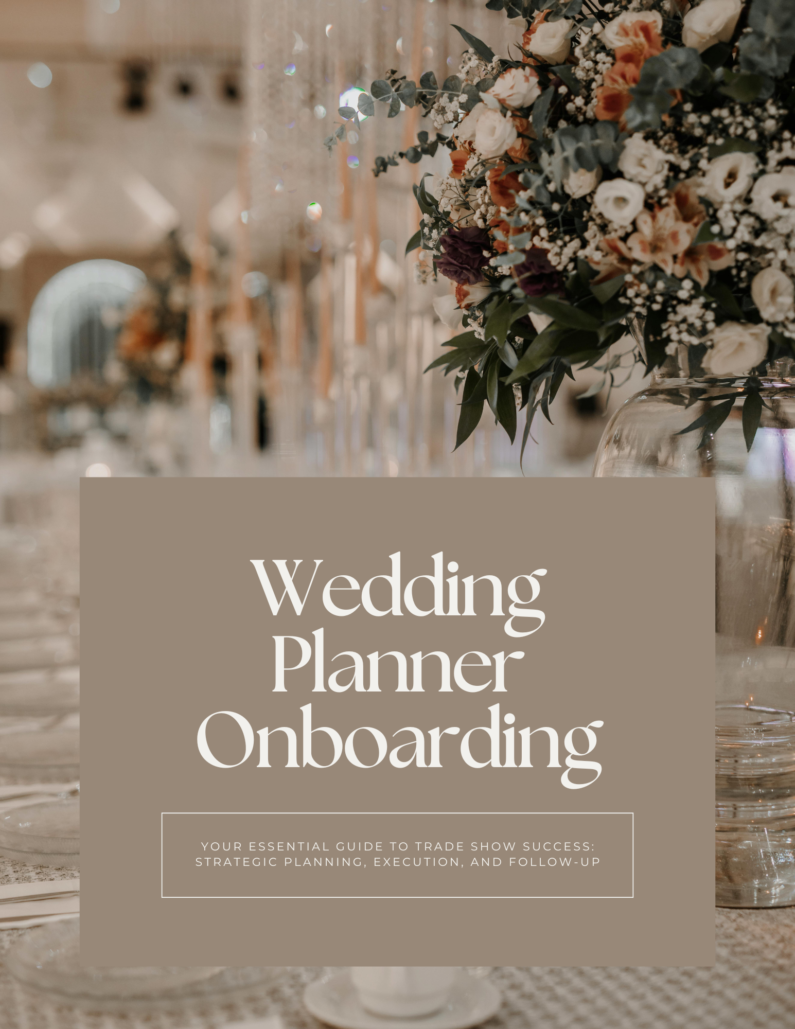 Wedding Planner Onboarding