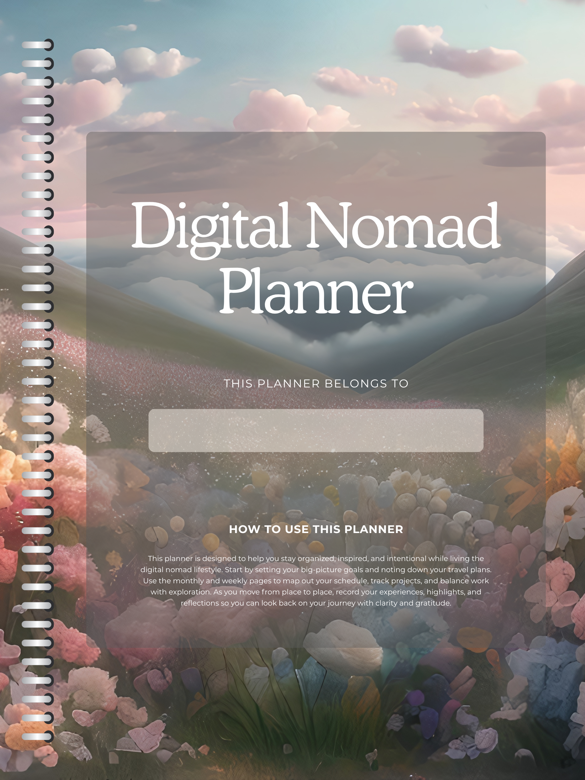 Digital Nomad Planner 