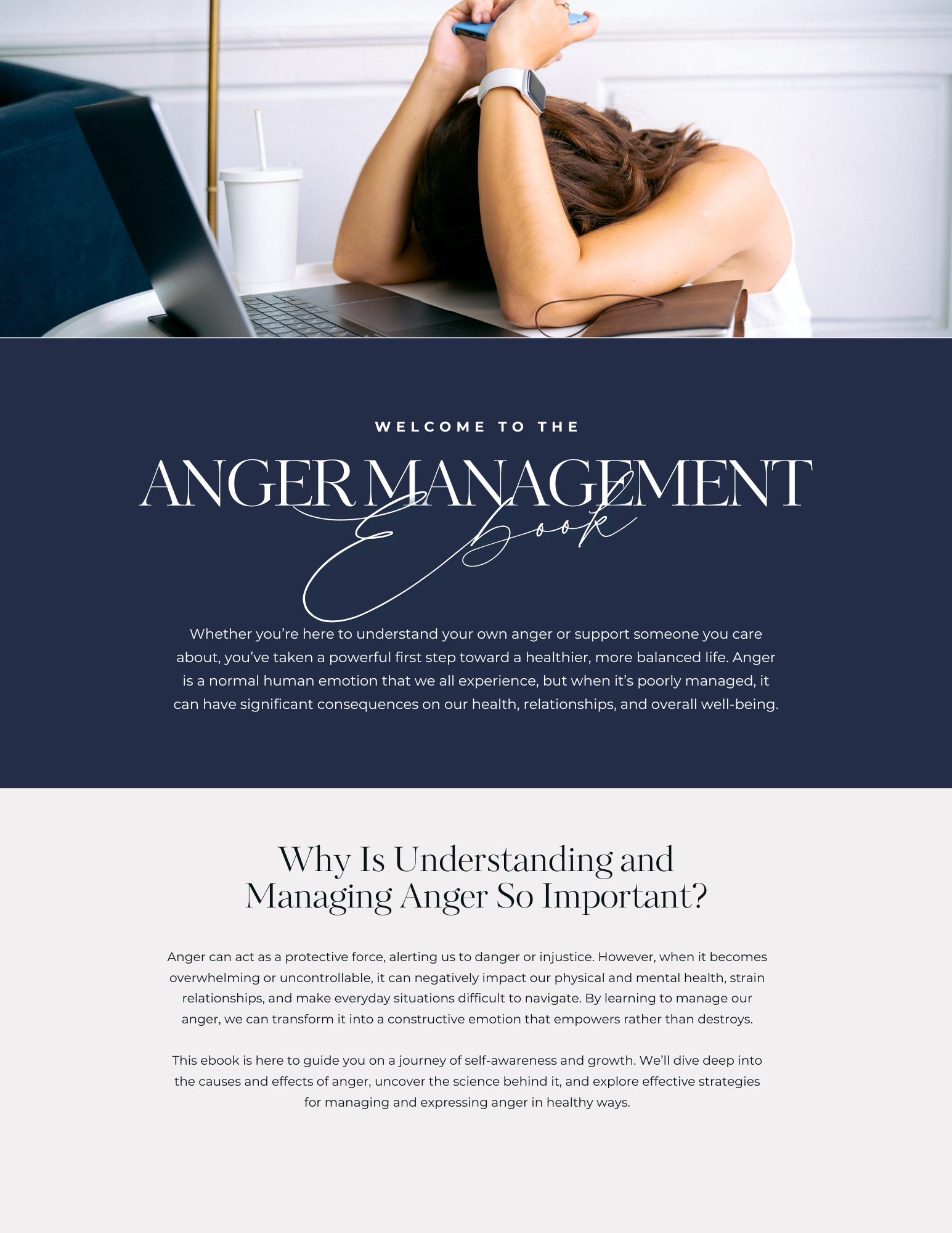 Anger Management E-book