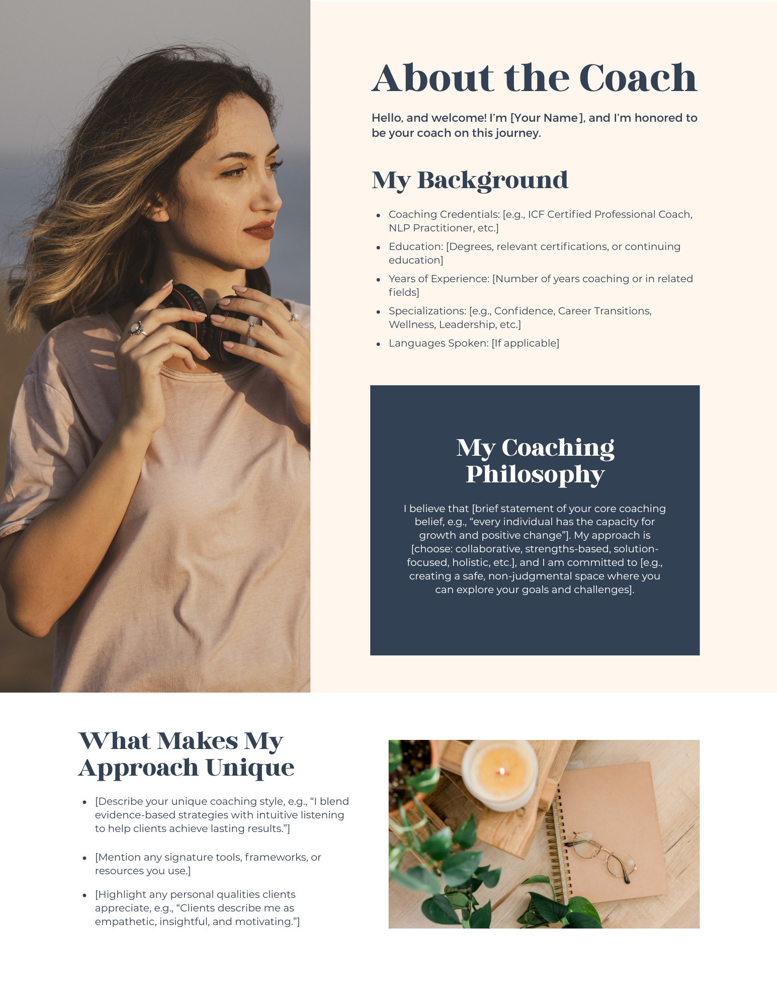 Life Coach Welcome Pack 