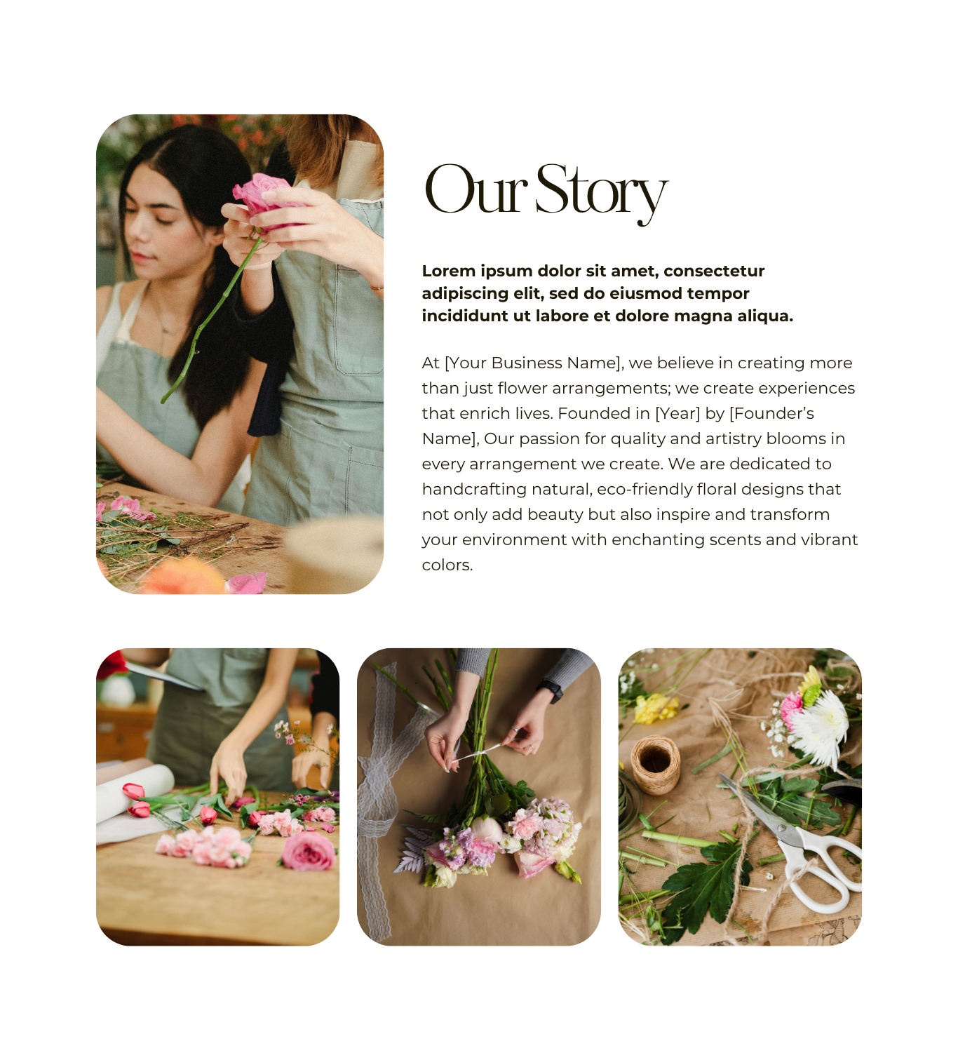 Florist Website Template 