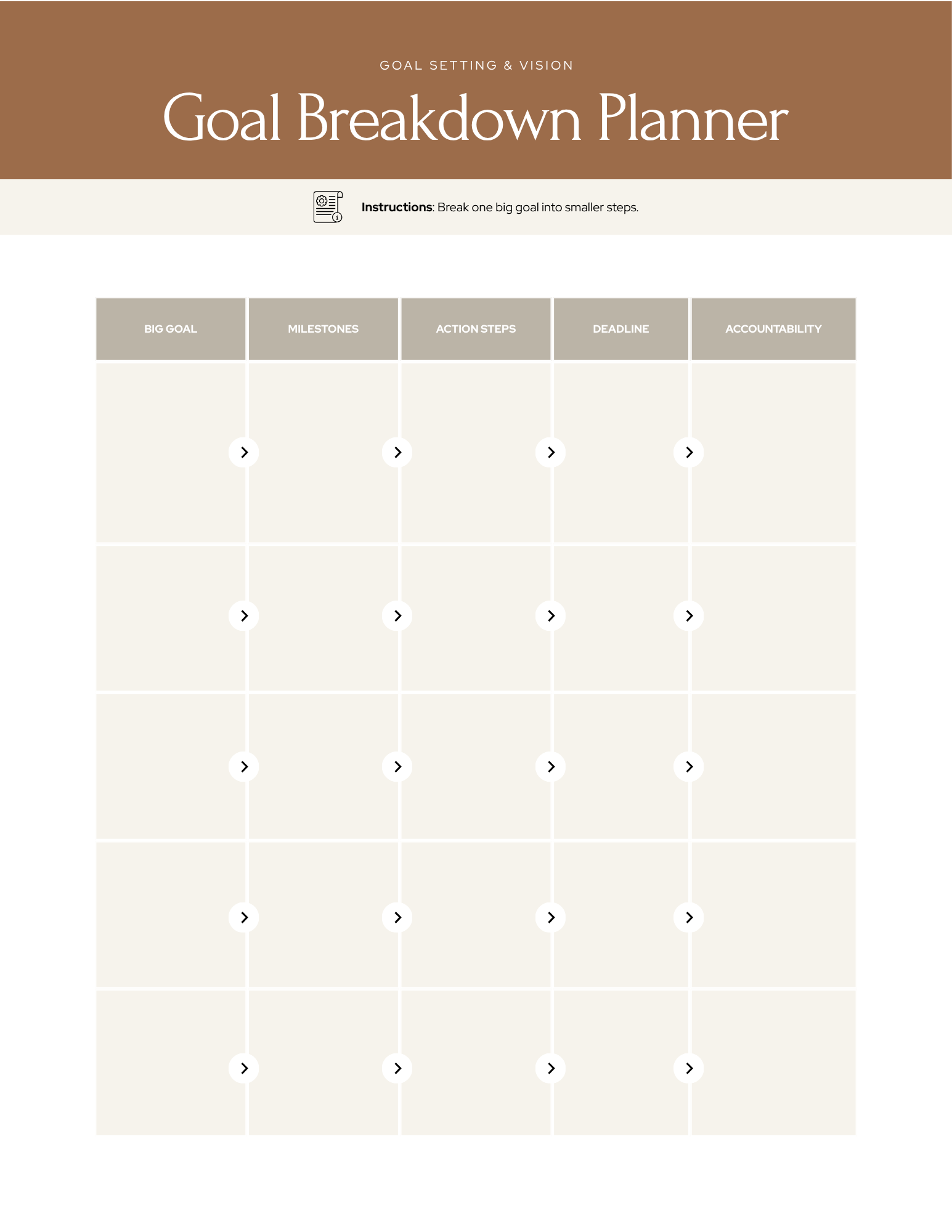 Life Coaching Worksheets