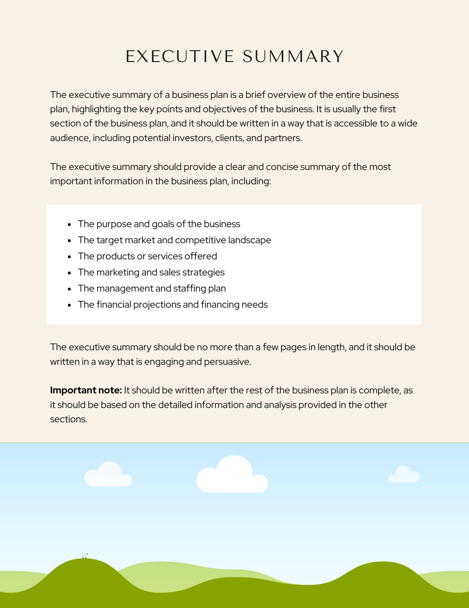 Life Coach Business Plan