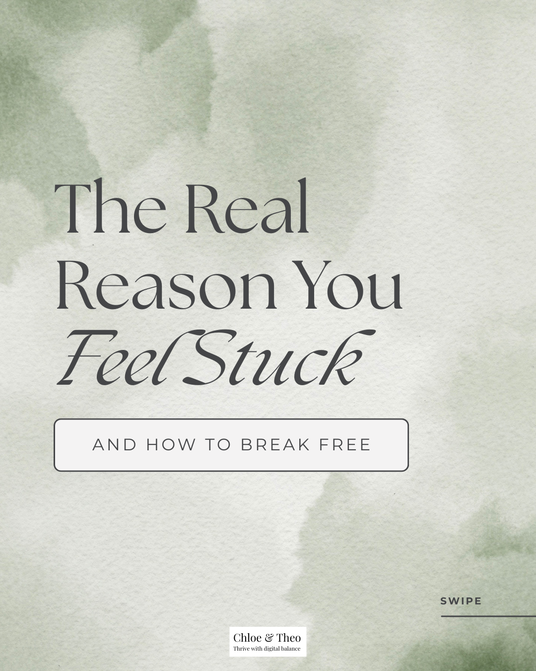 The Real Reason You Feel Stuck - The Mindset Carousels