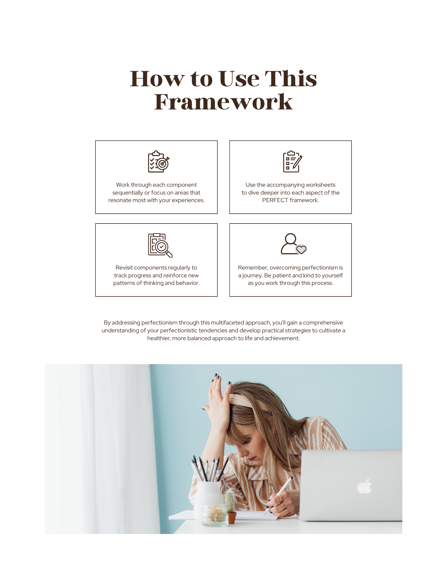 Perfectionism Worksheet