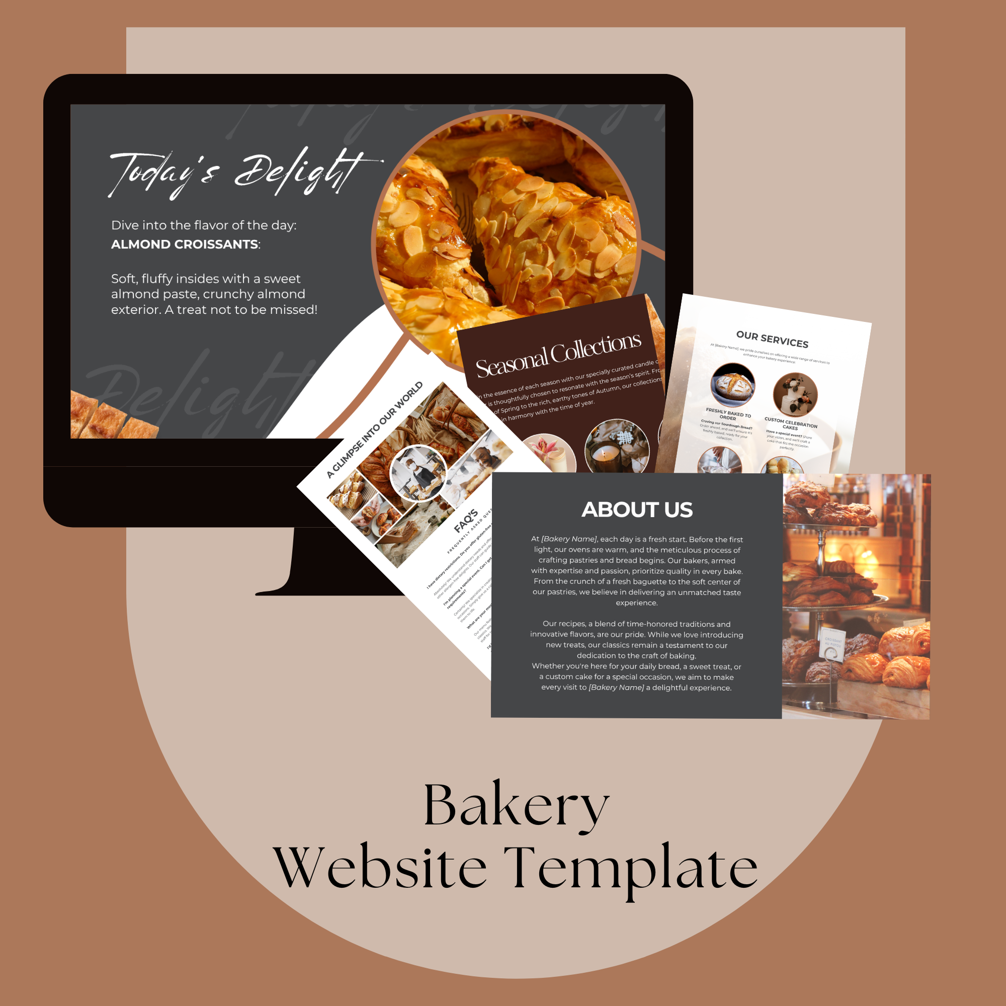 Bakery Website Template 