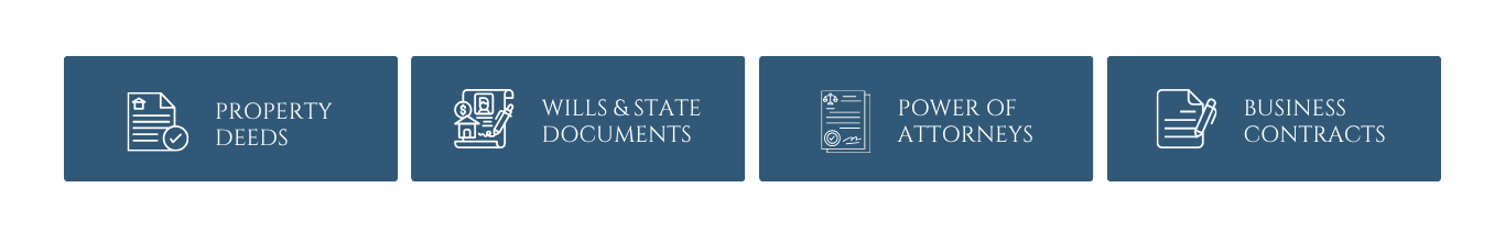 Notary Website Template