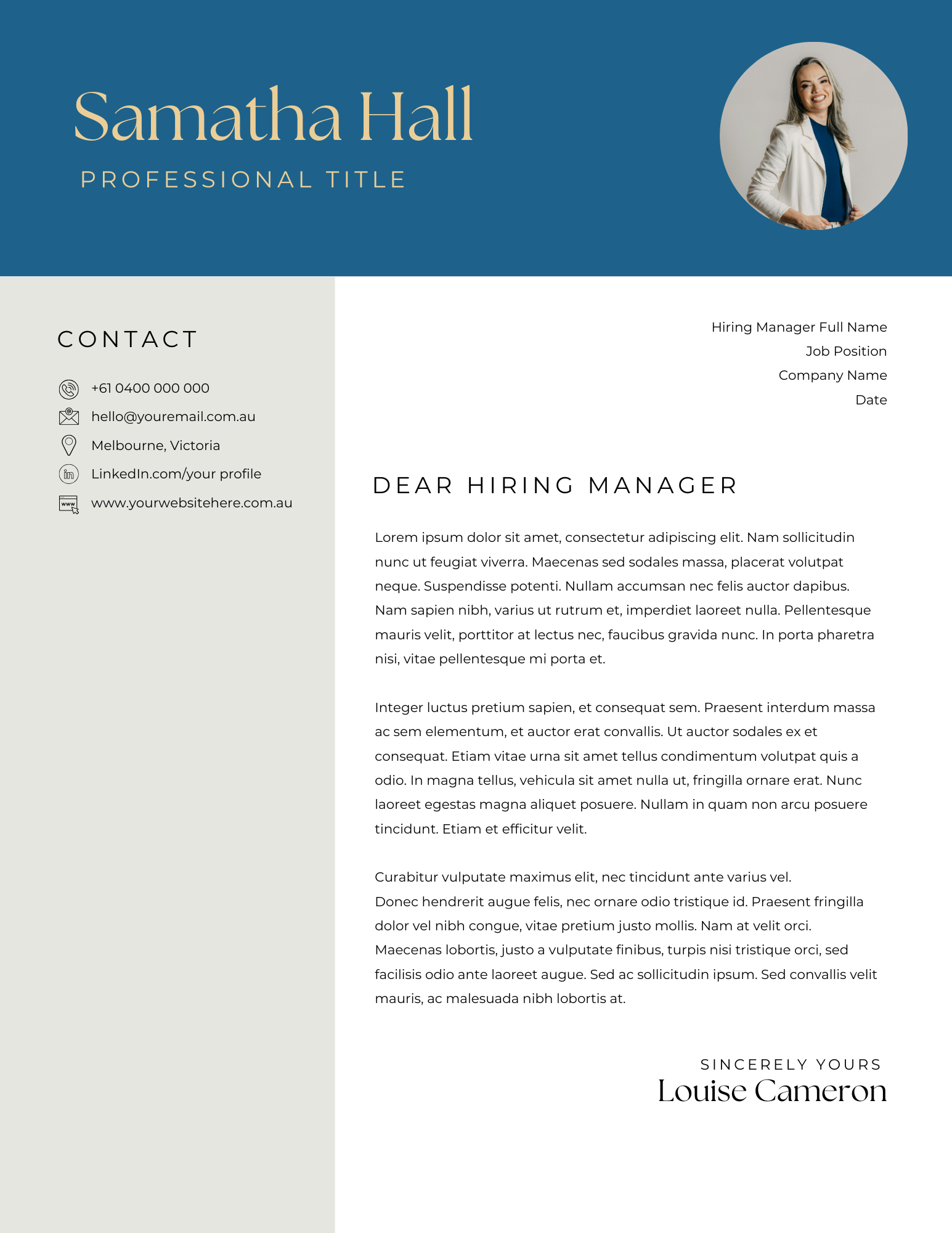 Resume Template