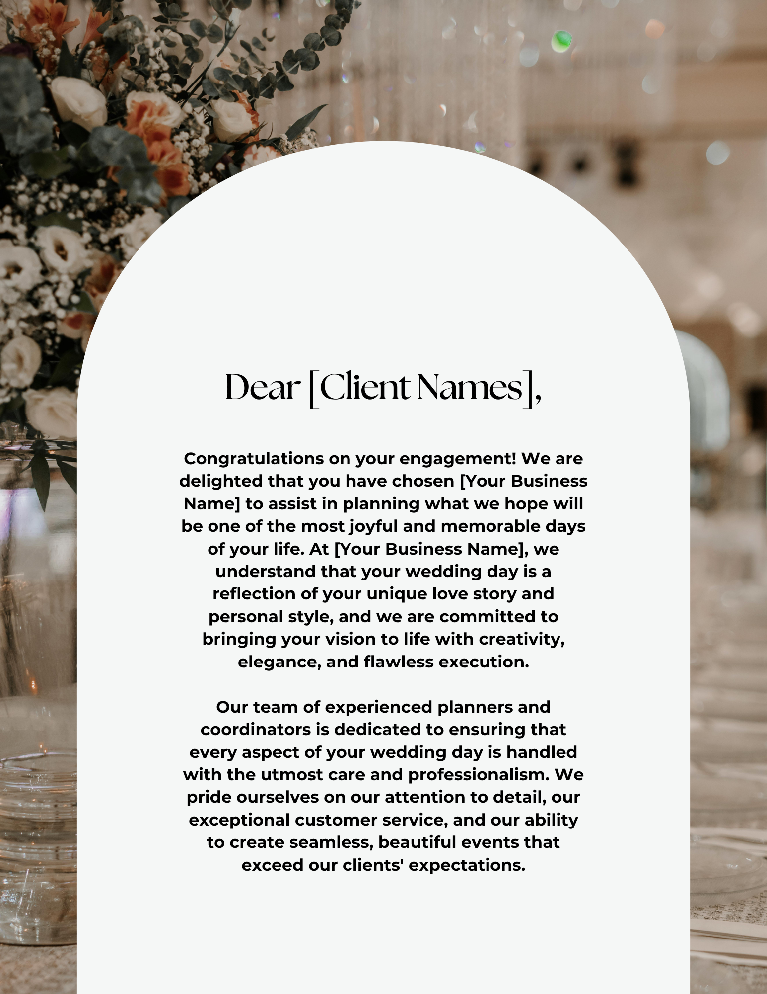 Wedding Planner Onboarding 