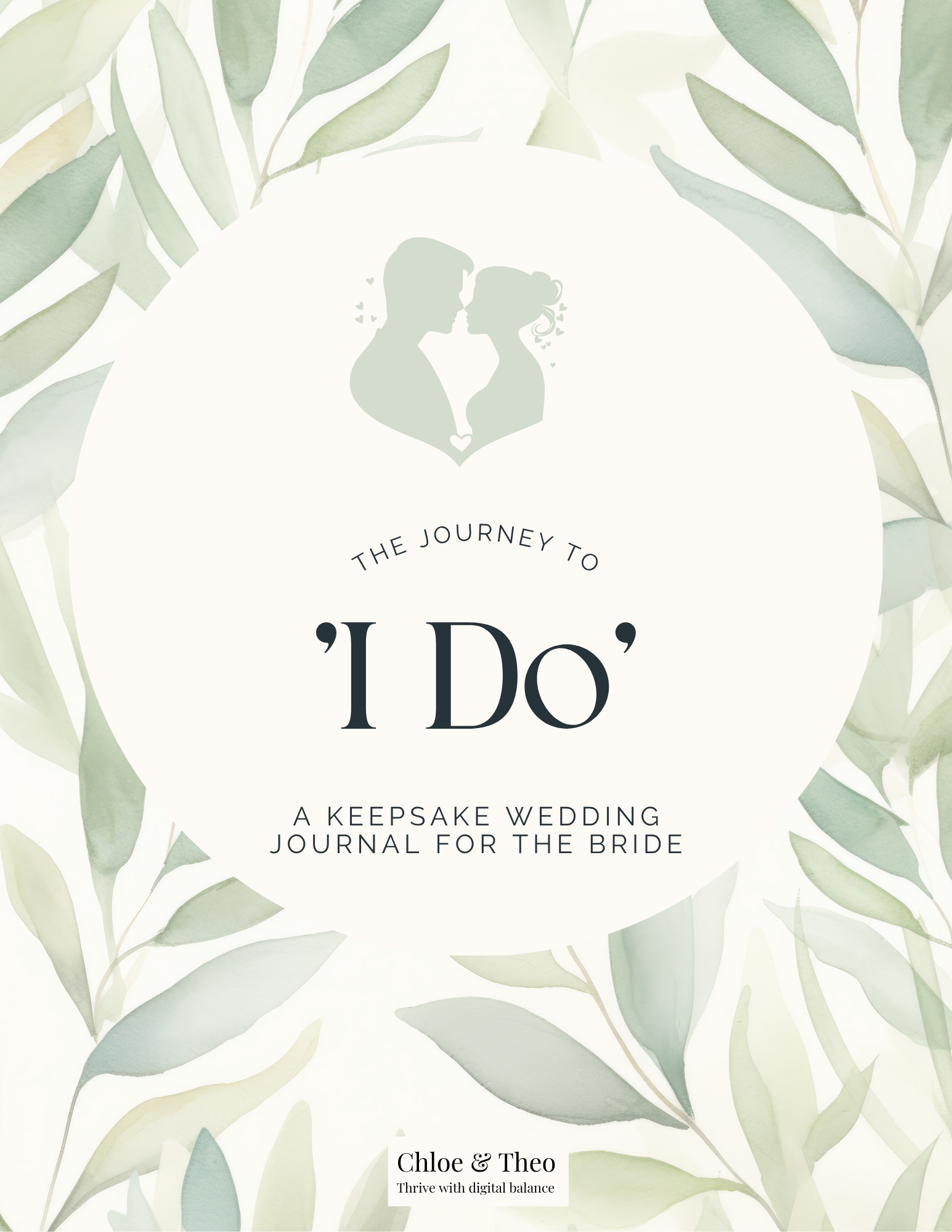 The Journey to 'I Do' Wedding Journal