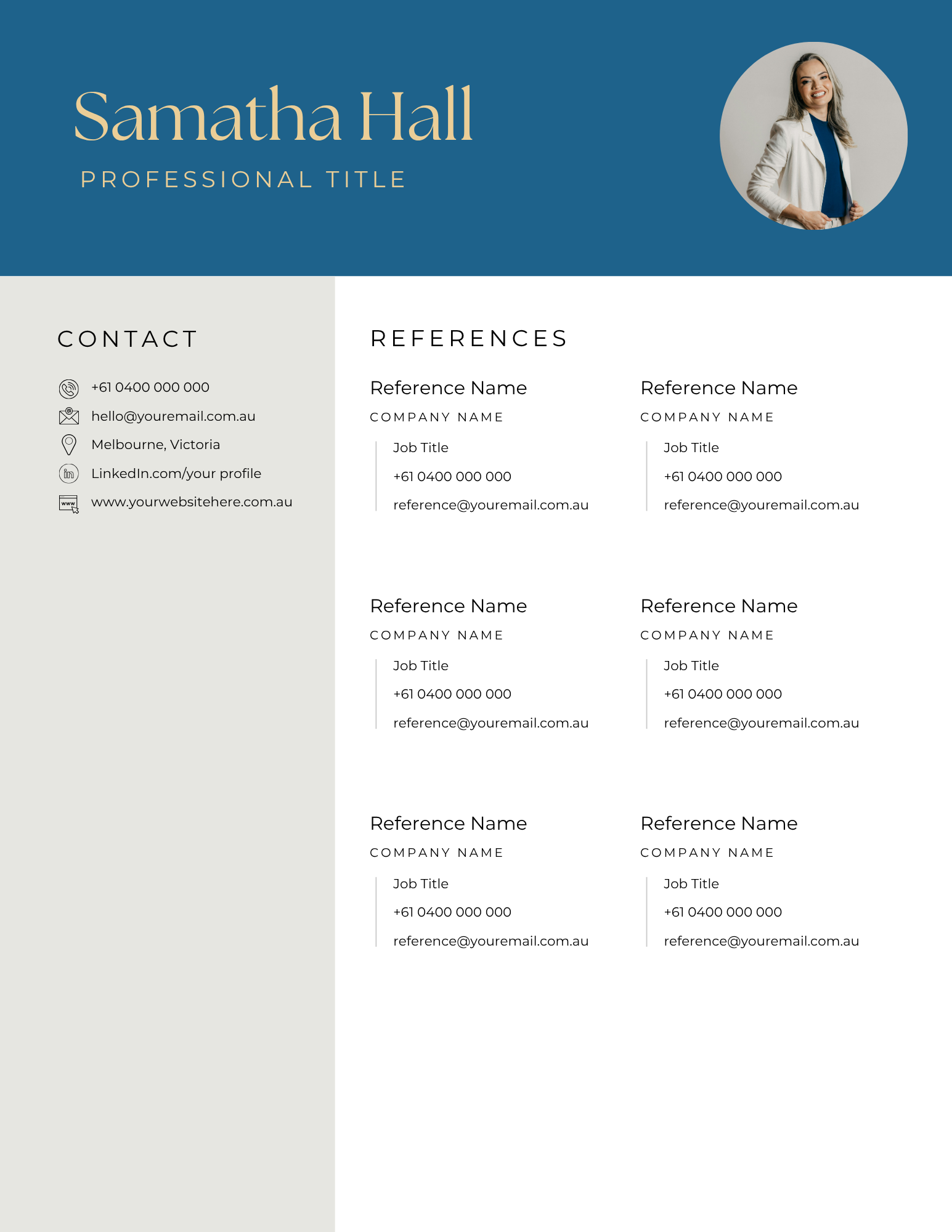 Resume Template